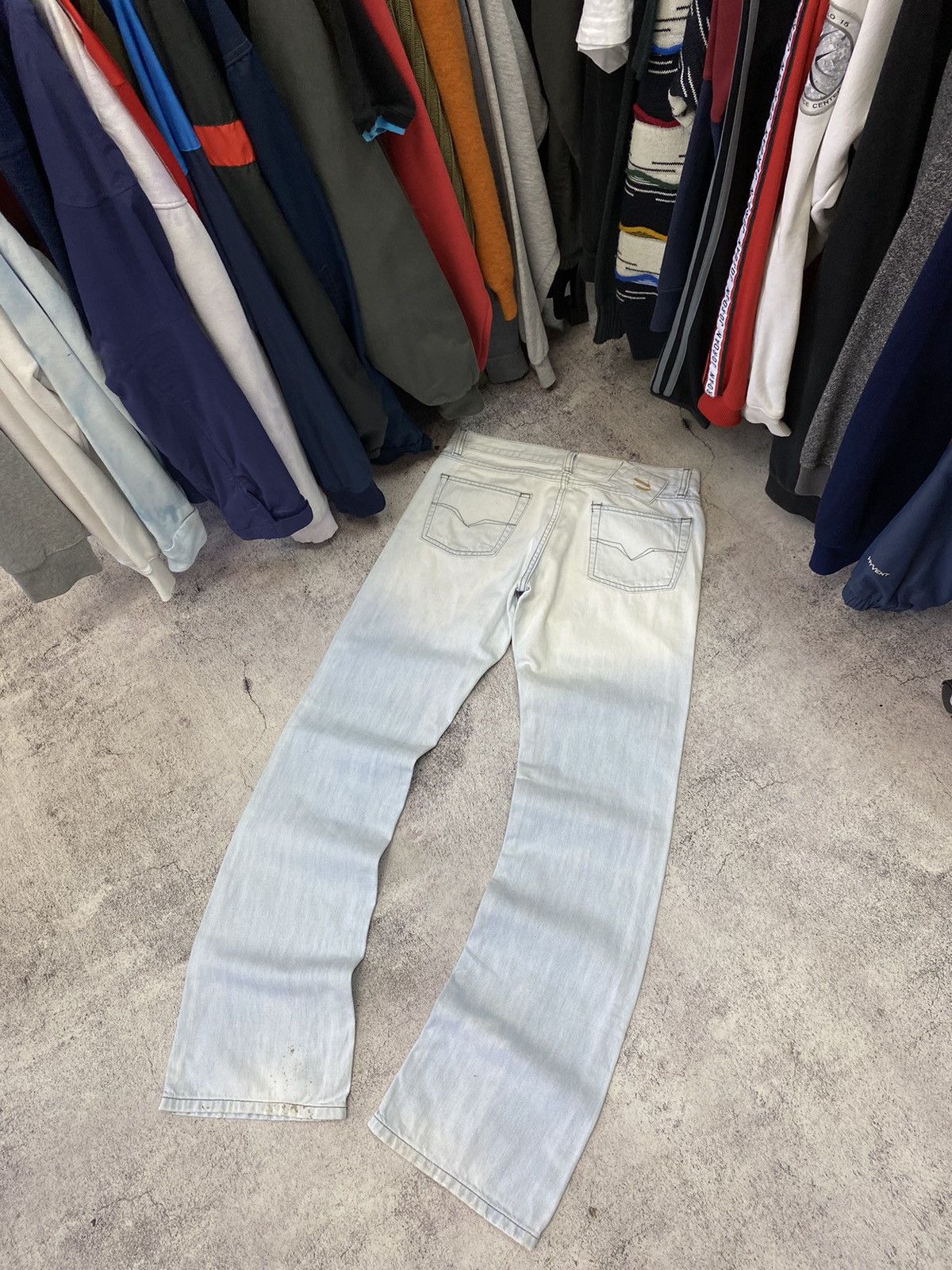 Diesel × Japanese Brand VINTAGE DIESEL DRAGON DISTRESSED JEANS JAPANESE STYLE Size US 30 / EU 46 - 11 Thumbnail