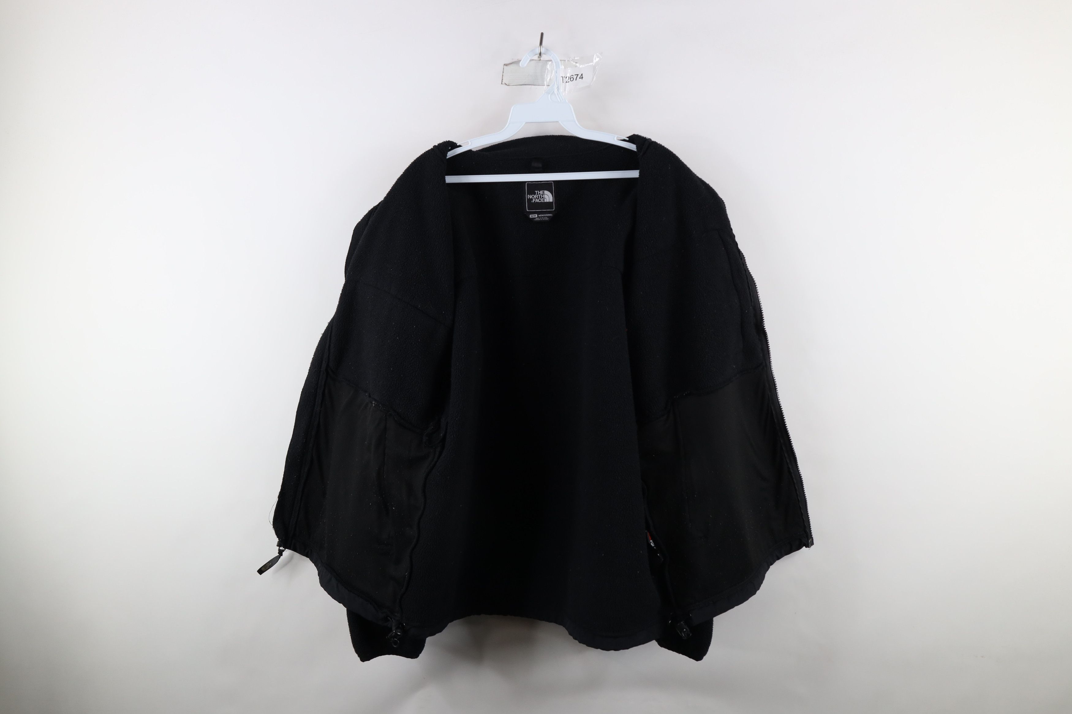The North Face × Vintage Vintage The North Face Spell Out Denali Fleece Jacket Black Size US M / EU 48-50 / 2 - 8 Thumbnail