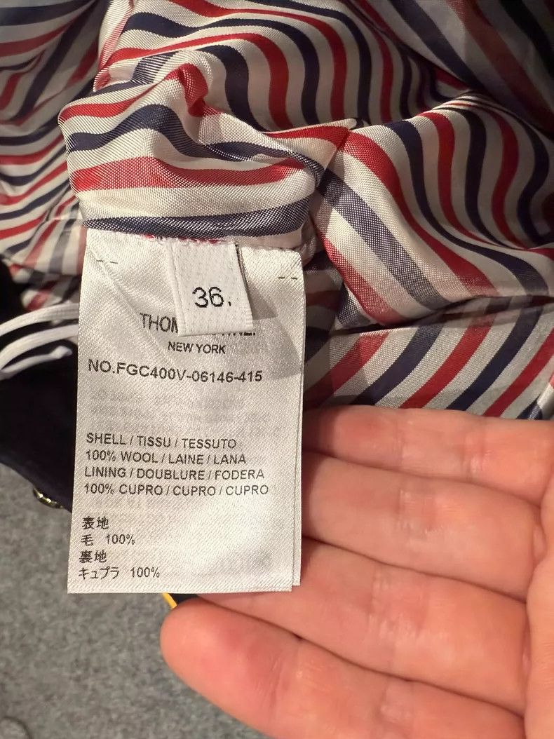 Thom Browne Thom browne Classic pleated skirt 2504-Nextarrow Size 24" / US 00 / IT 34 - 6 Thumbnail