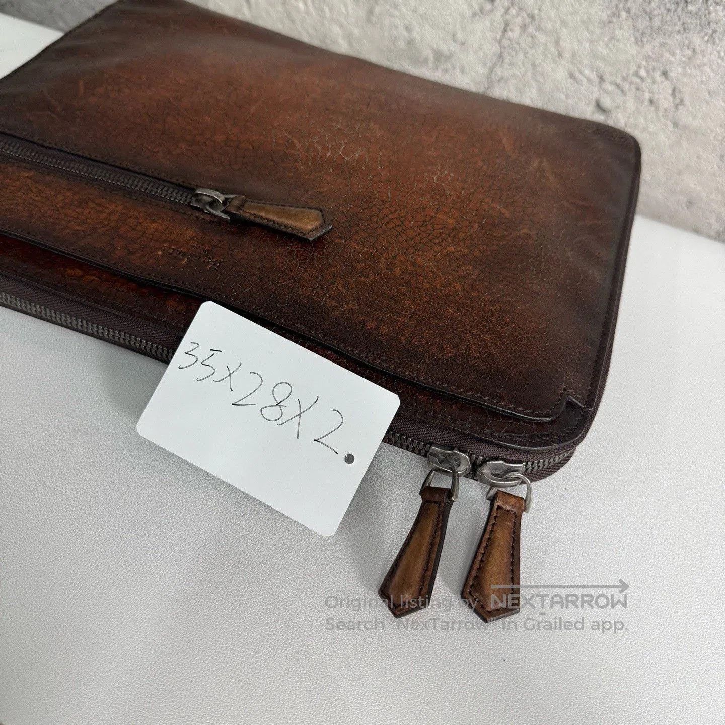 Other Berluti Crackle Texture Clutch Bag. Size ONE SIZE - 7 Thumbnail