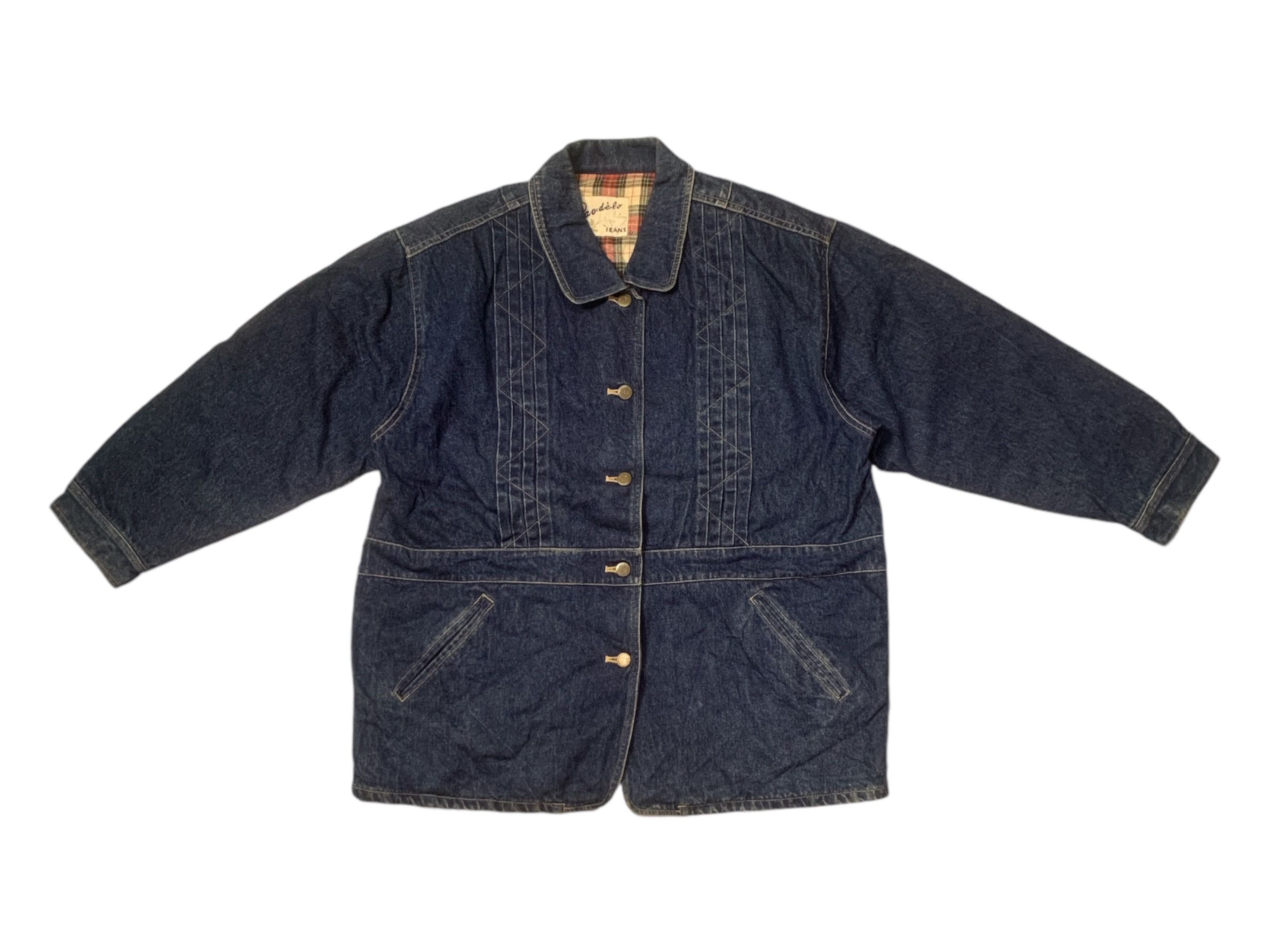 Japanese Brand Rare Design Vintage Pao De Lo By Ketty Denim Jackets Size L / US 10 / IT 46 - 1 Thumbnail