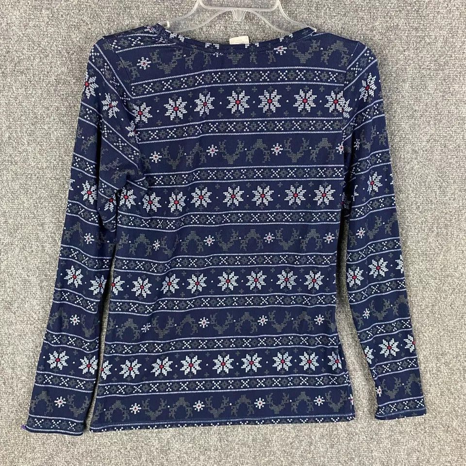 Lucky Brand Lucky Brand Pajama Top Women's Small Polyester Long Sleeve S Size S / US 4 / IT 40 - 6 Thumbnail