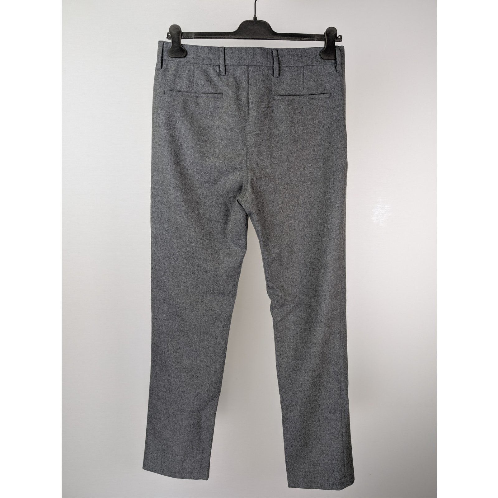 Acne Studios o1rshd1 Pro Flannel PAW16 Trouser Causal Pants in Light Grey Size US 34 / EU 50 - 10 Thumbnail
