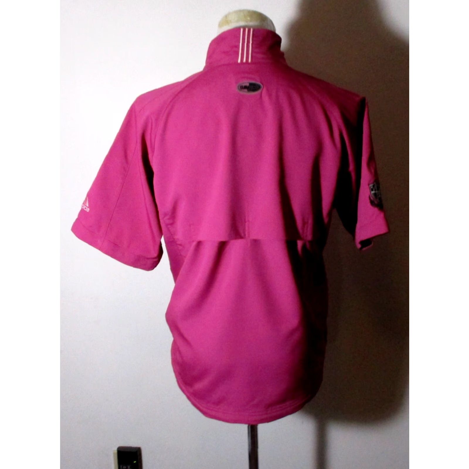 Adidas ADIDAS Women's Warm-Up Jacket Full Zip Athletic NWT S Dahlia Posie Black? (Color: Dahlia Posie) - 95.00 Size S / US 4 / IT 40 - 5 Thumbnail