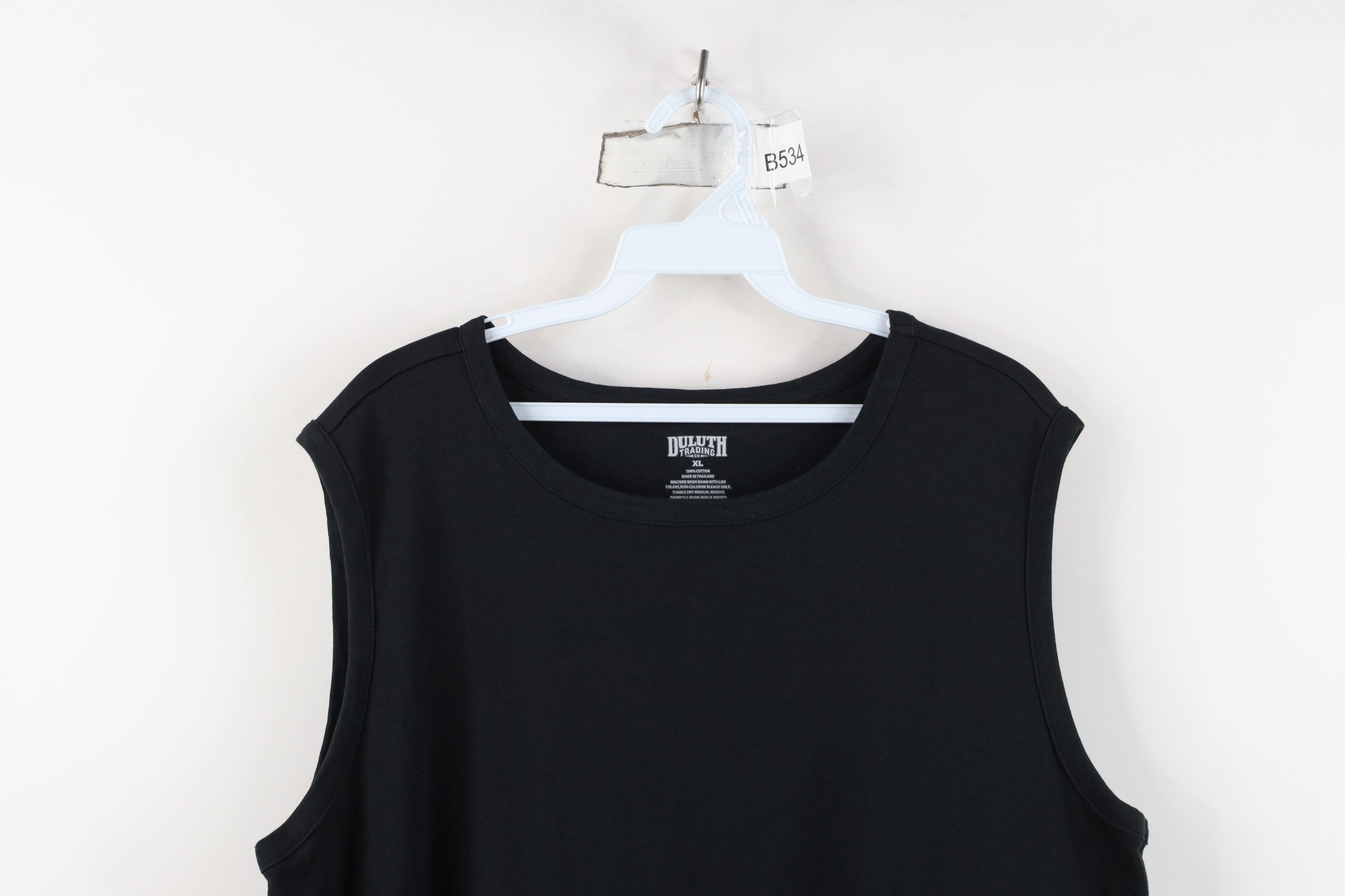 Duluth Trading Company Duluth Trading Co Ribbed Knit Sleeveless Muscle T-Shirt Size XL / US 12-14 / IT 48-50 - 2 Thumbnail