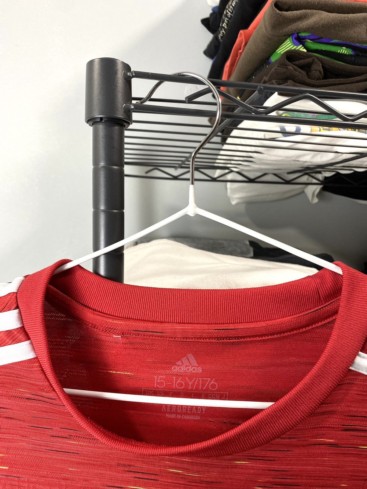 Adidas 2020-21 Adidas Manchester United Soccer Jersey T Shirt Size US S / EU 44-46 / 1 - 7 Thumbnail