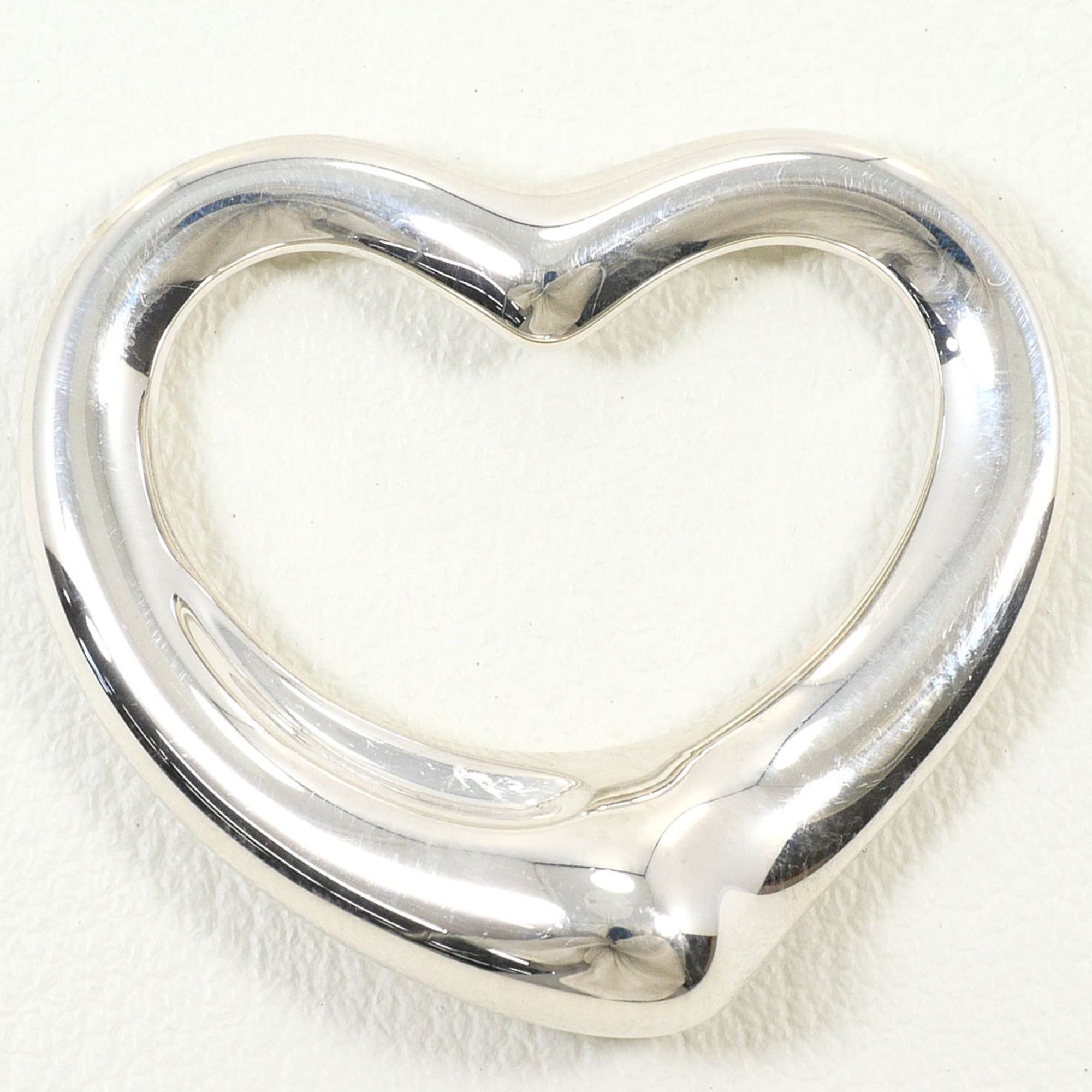 Tiffany & Co. Tiffany & Co. Silver Open Heart Pendant Top, Total Weight 7.9g, Like New Condition, Free Gift Wrapping Size ONE SIZE - 1 Thumbnail