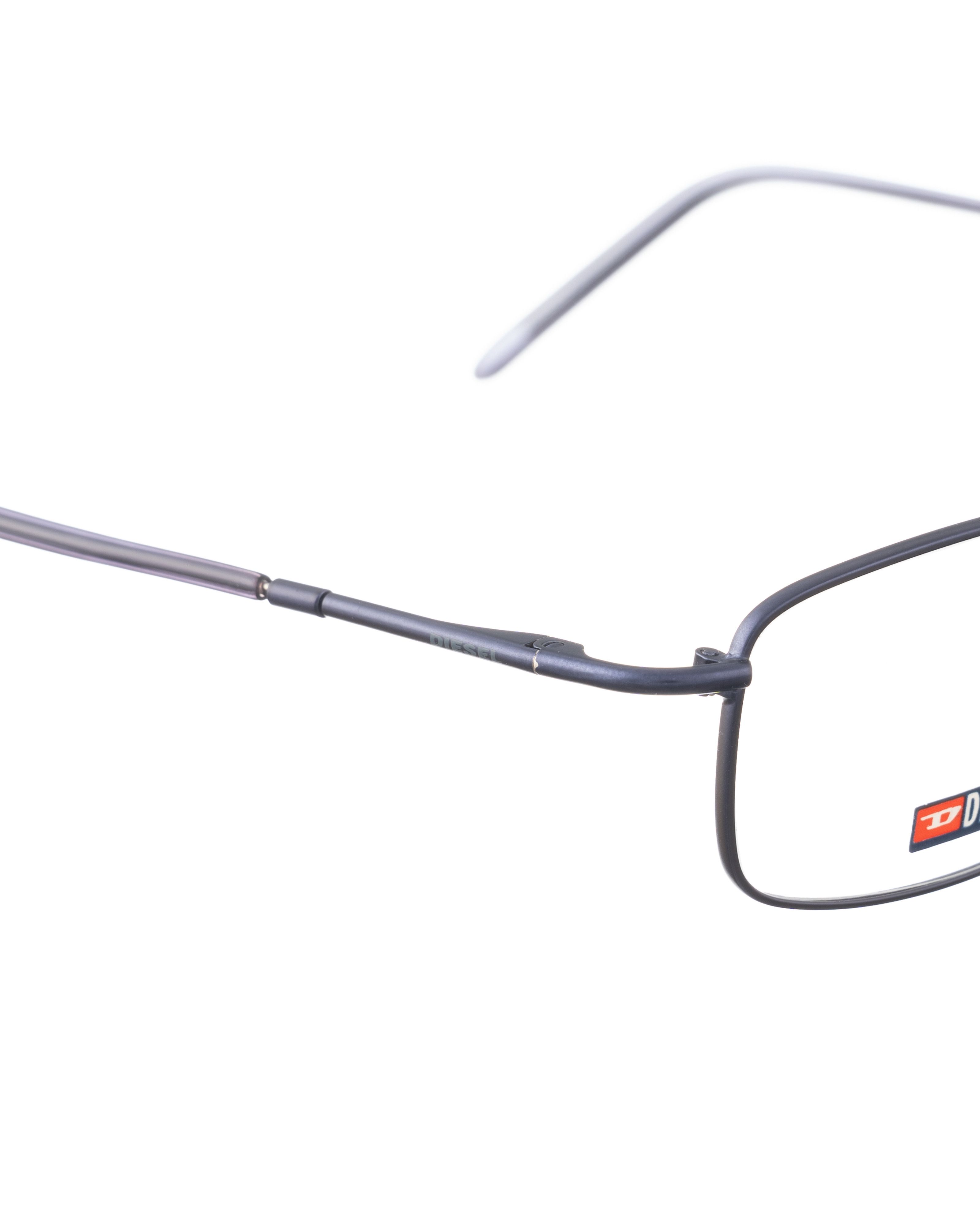 Diesel Diesel 00s Thin Metal Black Classic Glasses Size ONE SIZE - 3 Thumbnail