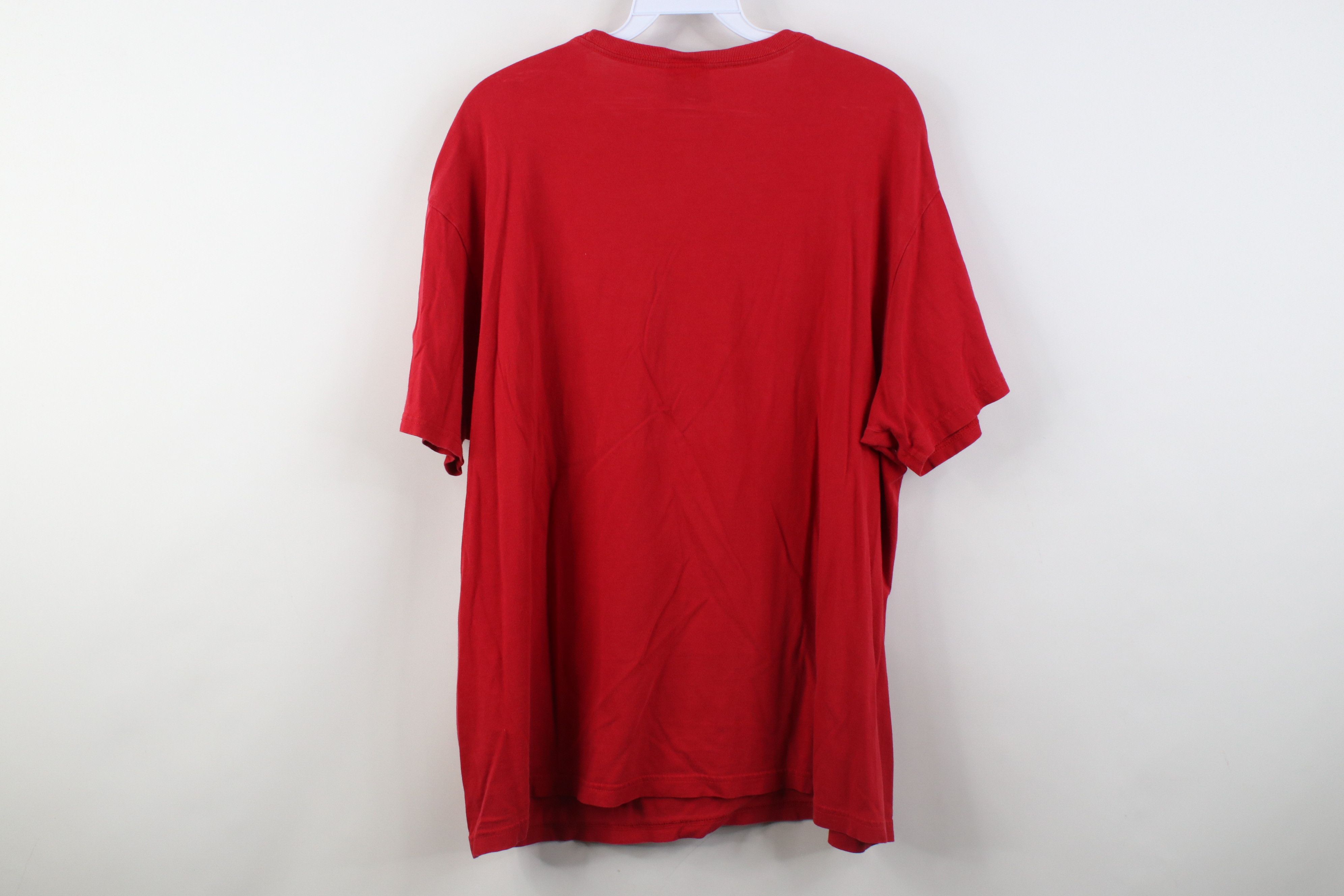 Polo Ralph Lauren Vintage 90s Ralph Lauren Short Sleeve T-Shirt Red USA Size US L / EU 52-54 / 3 - 13 Thumbnail