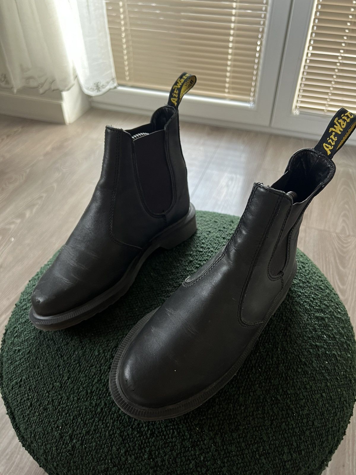 Dr. Martens × Japanese Brand ‼️Vintage Leather High Dr.Martens Laura Air Fly Boots‼️ Size US 5 / IT 35 - 8 Thumbnail