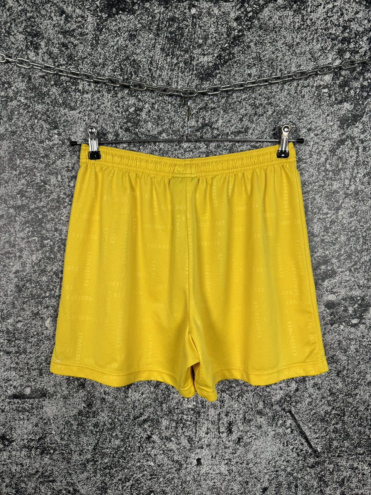 Umbro Umbro Vintage 90s Monogram Shorts Athletic Soccer Size L Size US 36 / EU 52 - 8 Thumbnail