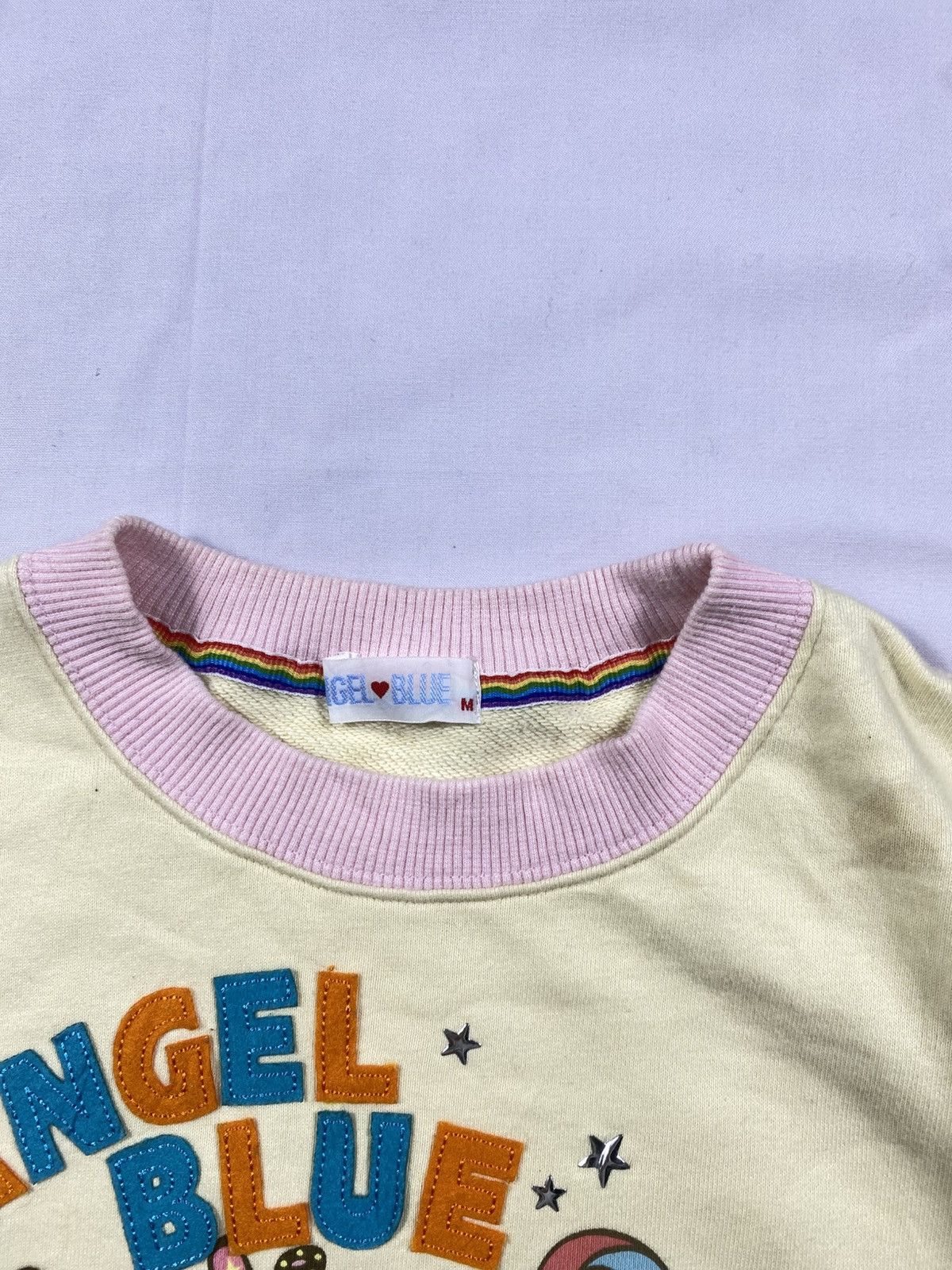 Angel Blue × Hysteric Glamour × Japanese Brand Japanese 90’s Angel Blue Sweatshirts Y2K Style Size US M / EU 48-50 / 2 - 9 Thumbnail