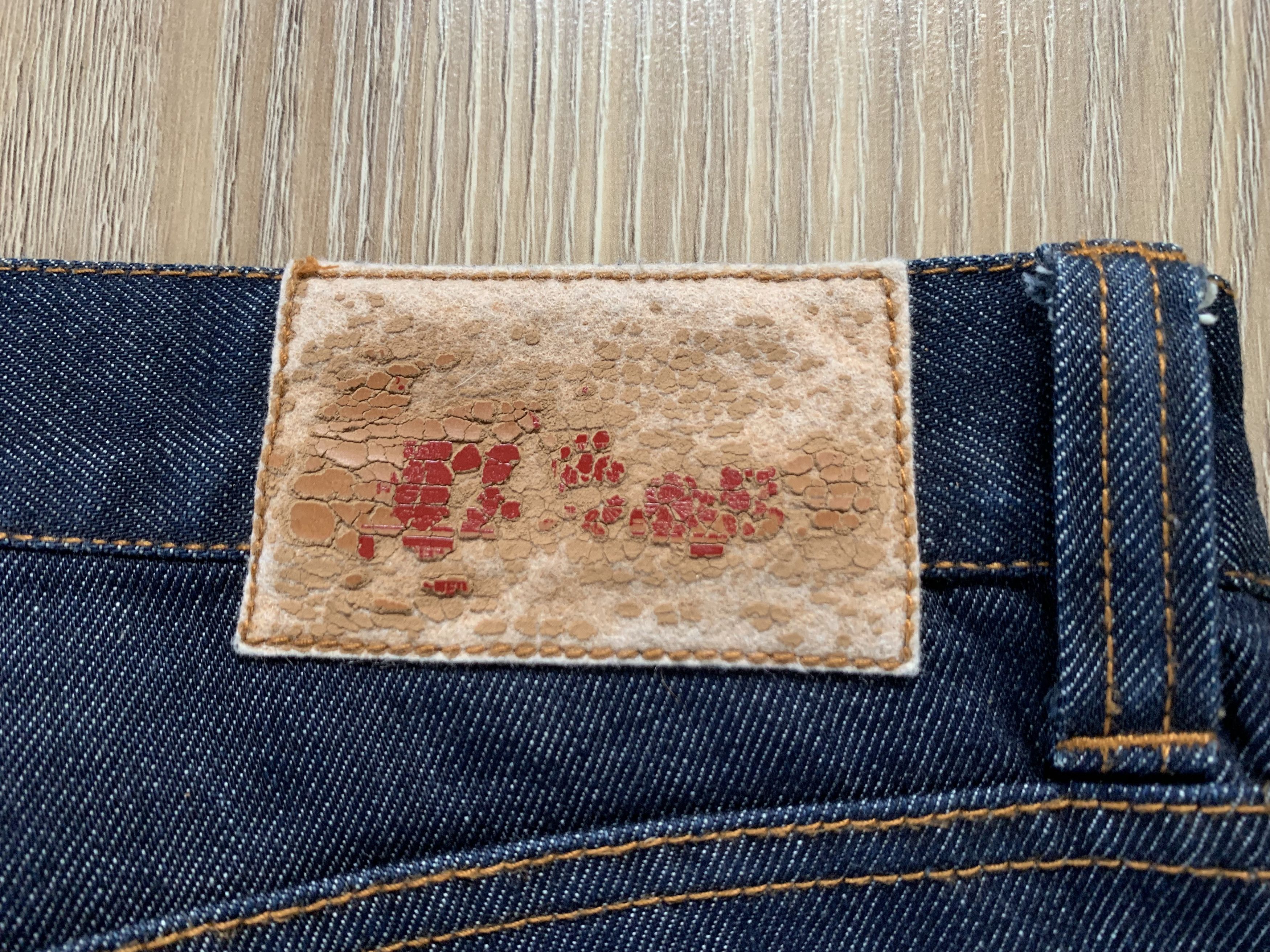 Designer Vintage Cell Dvsn Dino Heritage Cross Printed Jeans Size US 28 / EU 44 - 8 Thumbnail