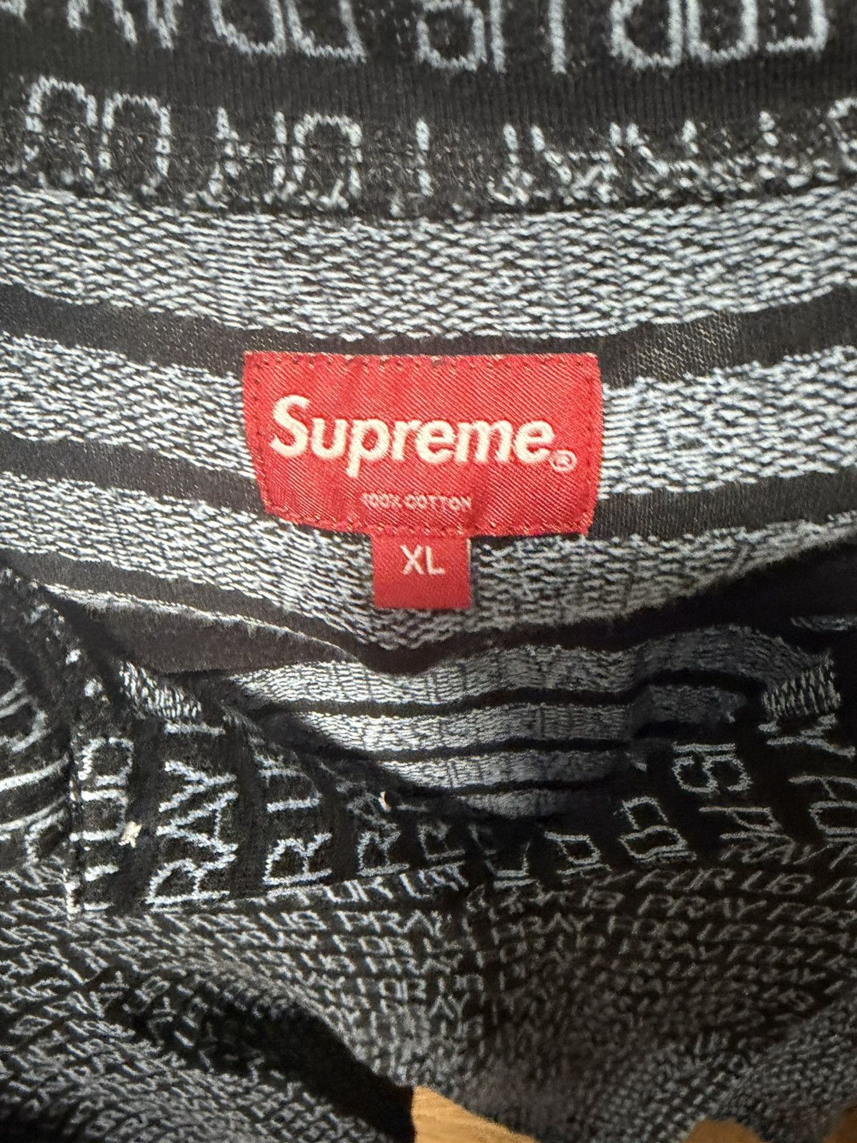 Supreme Supreme ‘Pray for Us’ Polo Shirt Size US XL / EU 56 / 4 - 3 Thumbnail