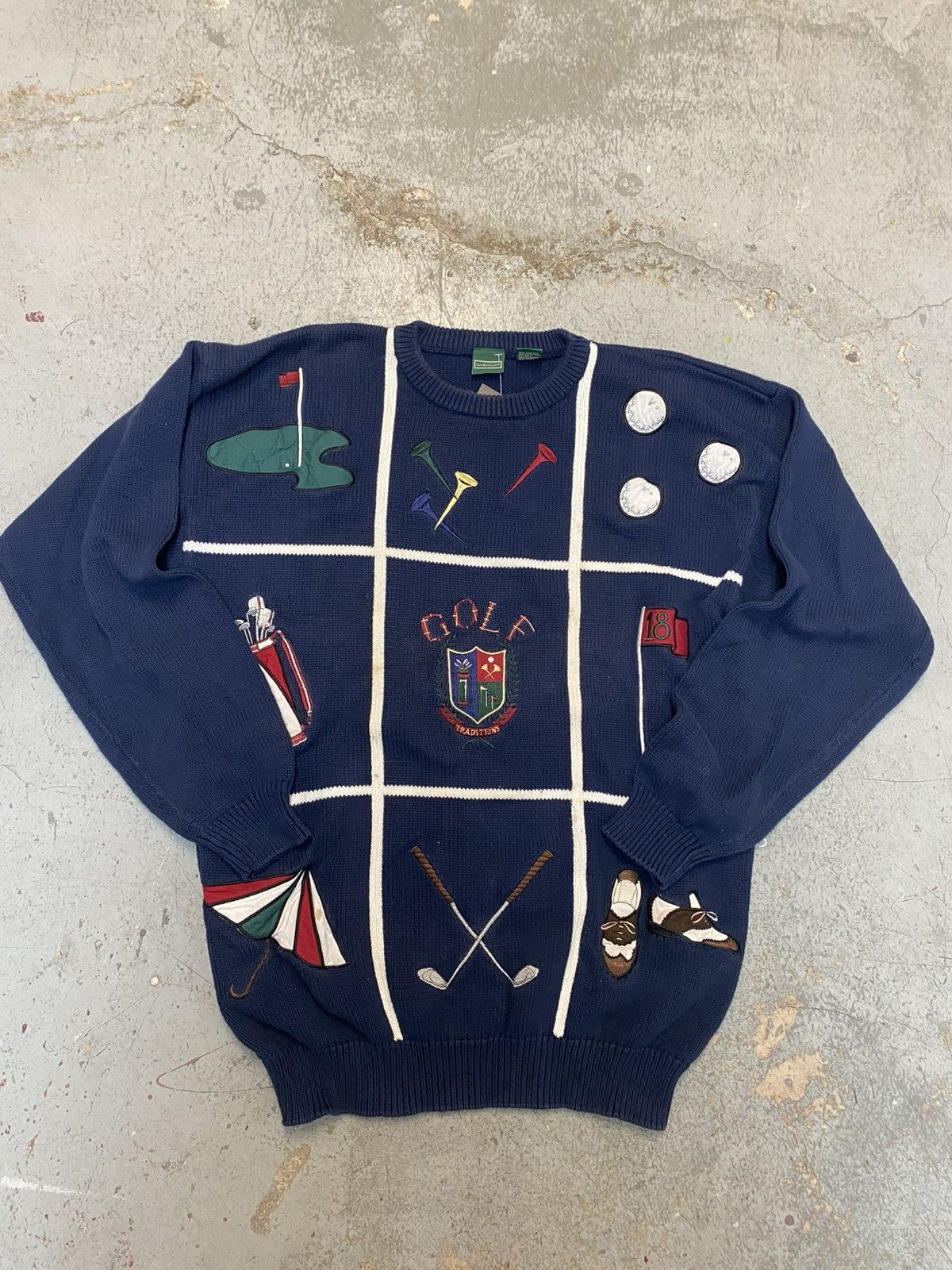 Other Vintage 1990’s Golf Knit Size US L / EU 52-54 / 3 - 1 Thumbnail