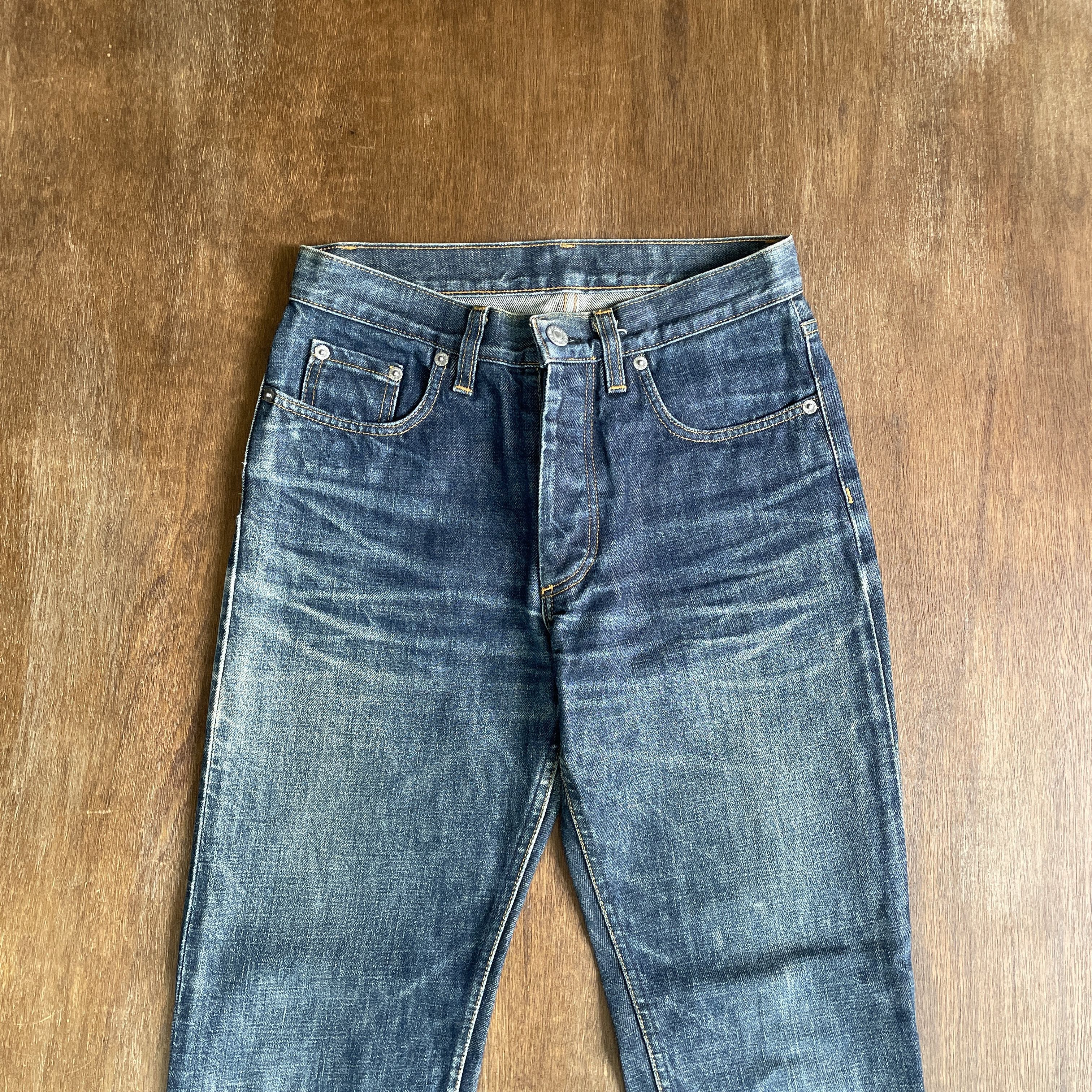 Helmut Lang HELMUT LANG 1998 Classic Denim Italian Cut Size US 29 - 2 Thumbnail