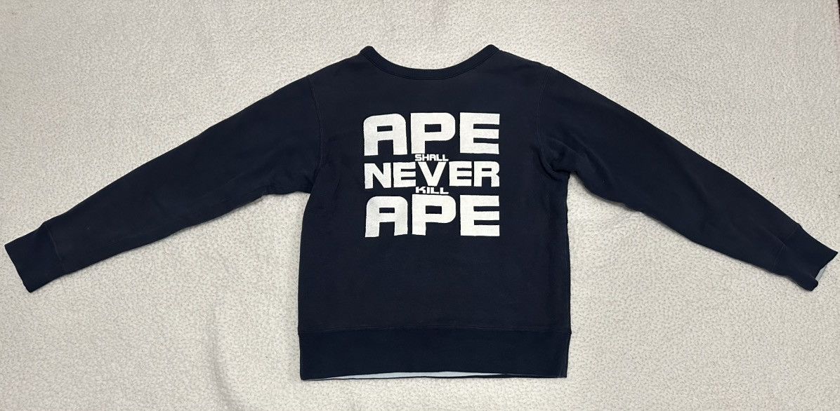 BAPE reversible crewneck