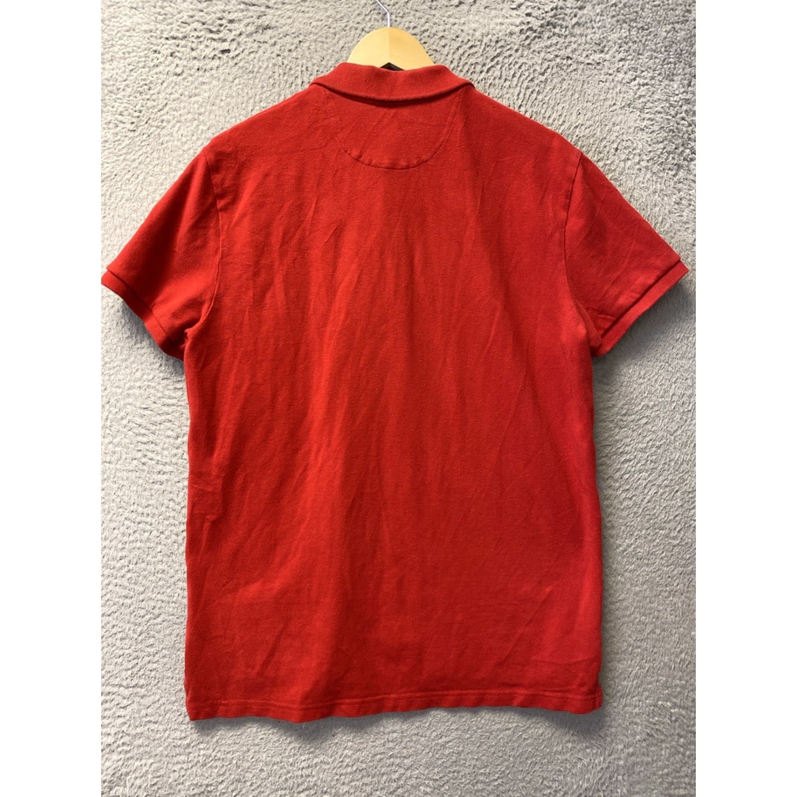 American Eagle Outfitters American Eagle Polo Mens Large Red Cotton Short Sleeve Shirt /130-17 Size US L / EU 52-54 / 3 - 6 Thumbnail