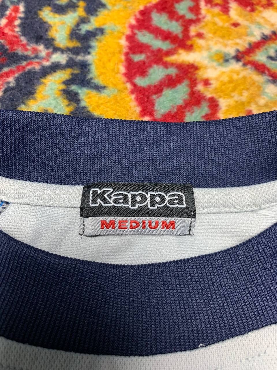 Kappa ITALY PRE MATCH TRAINING FOOTBALL SHIRT SOCCER JERSEY Size US M / EU 48-50 / 2 - 2 Thumbnail