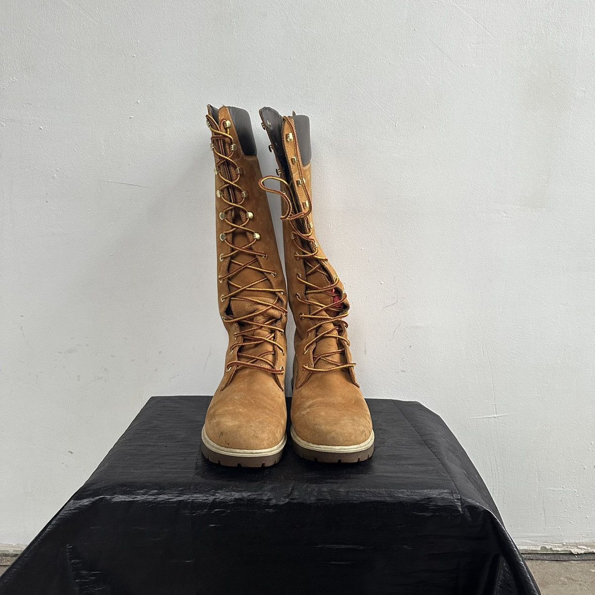 Timberland Timberland very high Lace up knee boots Size US 9.5 / IT 39.5 - 3 Thumbnail