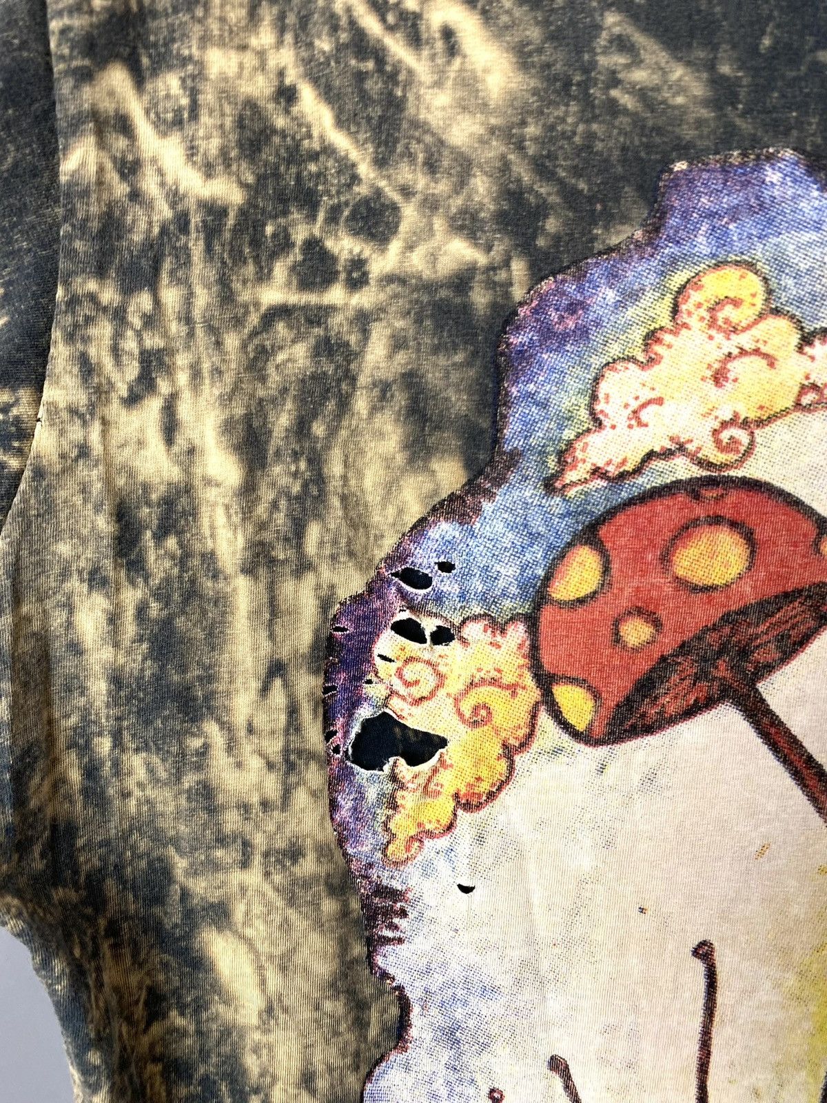 Vintage 🍄 LSD Psychedelic Mushrooms T Shirt Hype If six was nine Size US L / EU 52-54 / 3 - 3 Thumbnail