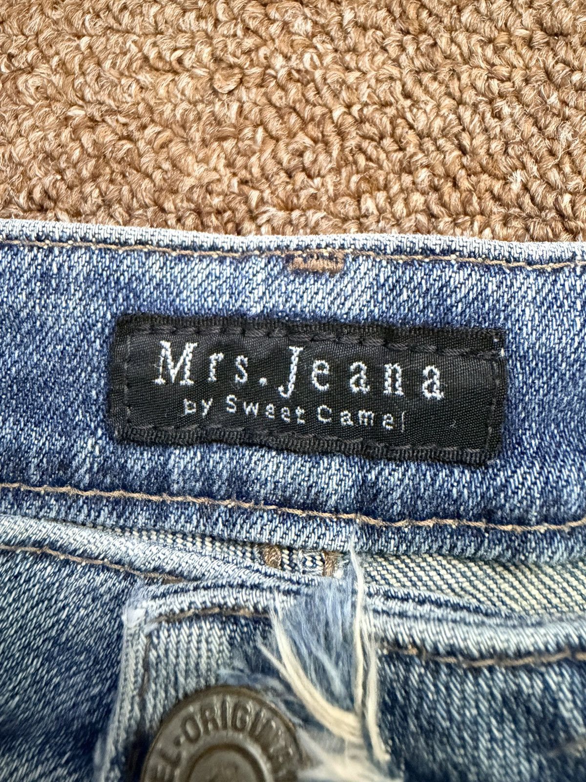 Japanese Brand Vintage Mrs. Jeana Jeans Denim Pants Size US 28 / EU 44 - 7 Thumbnail