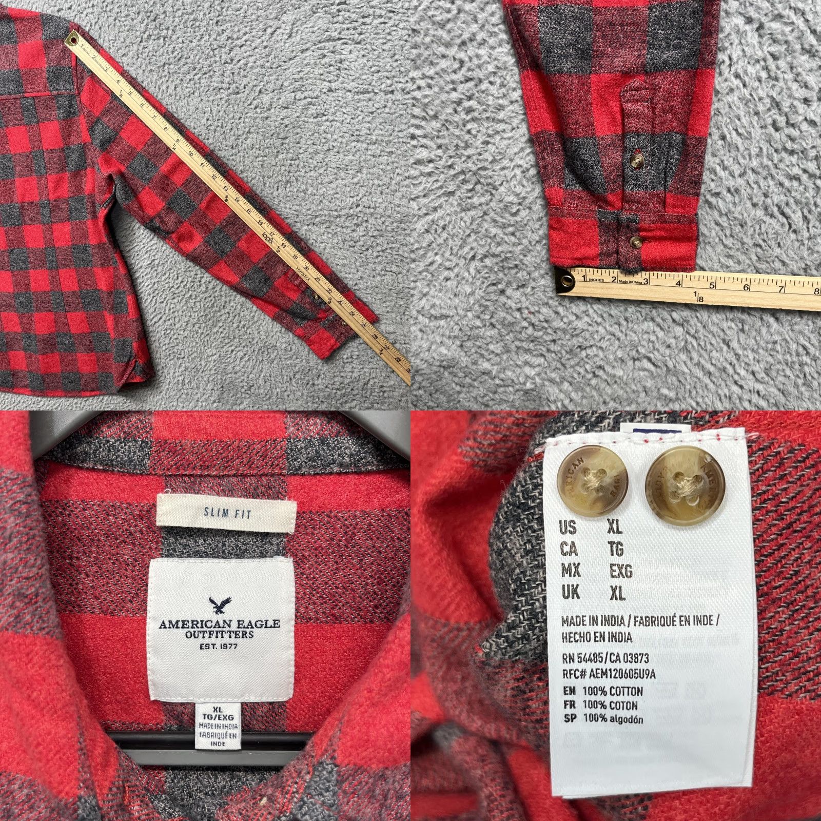 American Eagle Outfitters VINTAGE Size XL / US 12-14 / IT 48-50 - 9 Thumbnail