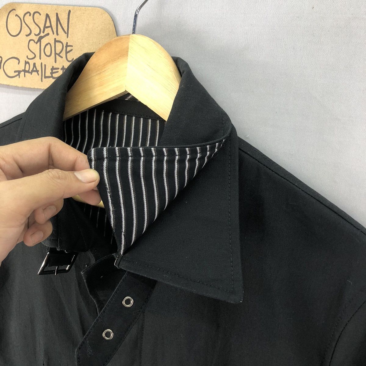 Japanese Brand Japanese Brand Ofuon Double Collar Button Up Jacket Size US S / EU 44-46 / 1 - 6 Thumbnail