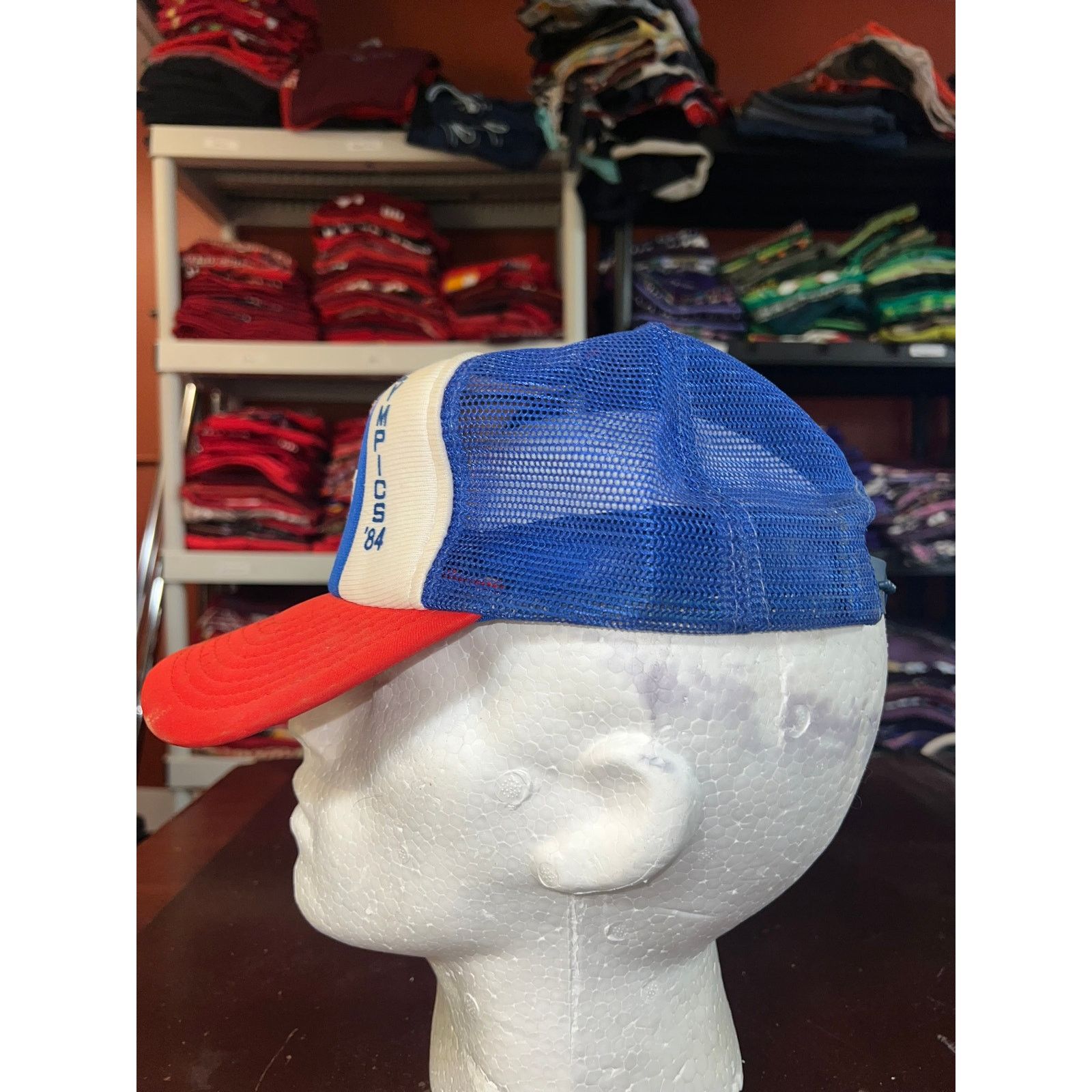 Vintage Vintage Los Angeles Olympics Snapback Trucker Hat Cap VTG Size ONE SIZE - 7 Thumbnail