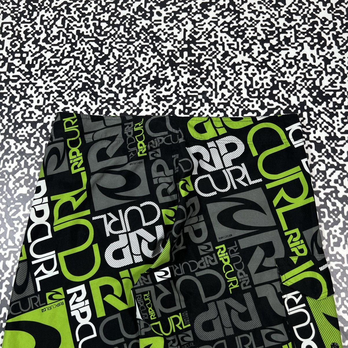 Rip Curl Vintage Y2K Rip Curl Surf Style Monogram Retro Shorts Size US 31 - 10 Thumbnail