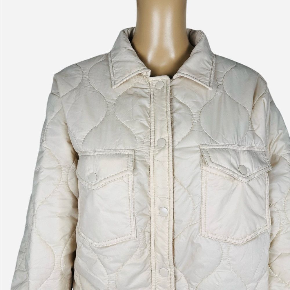 Other New VELVET HEART Eleanor Puffer Cream Jacket Size L Size L / US 10 / IT 46 - 3 Thumbnail