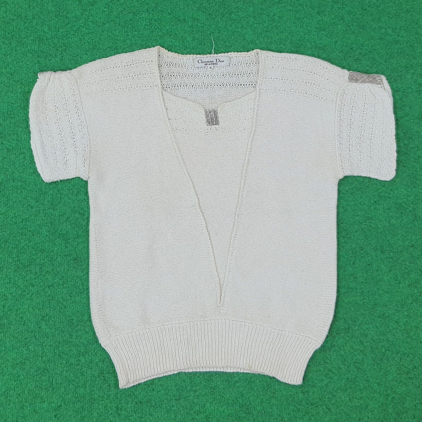 Christian Dior Monsieur Vintage Christian Dior Pret-A-Poster Knittedwear C239N43 Size S / US 4 / IT 40 - 1 Thumbnail