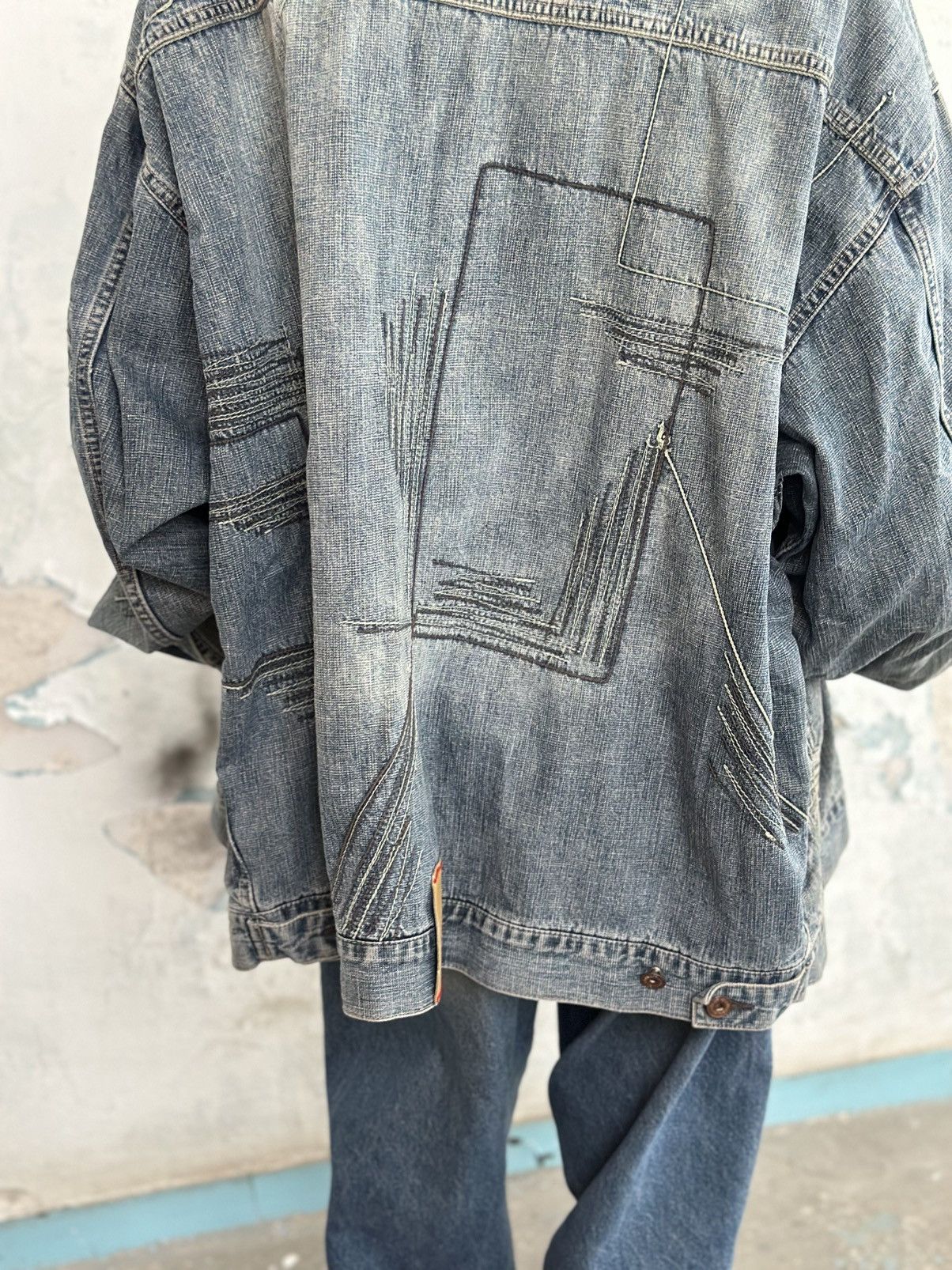 Phat Farm VTG Western Style Phat Farm Denim Jacket Size XL 90s USA Size US XL / EU 56 / 4 - 9 Thumbnail