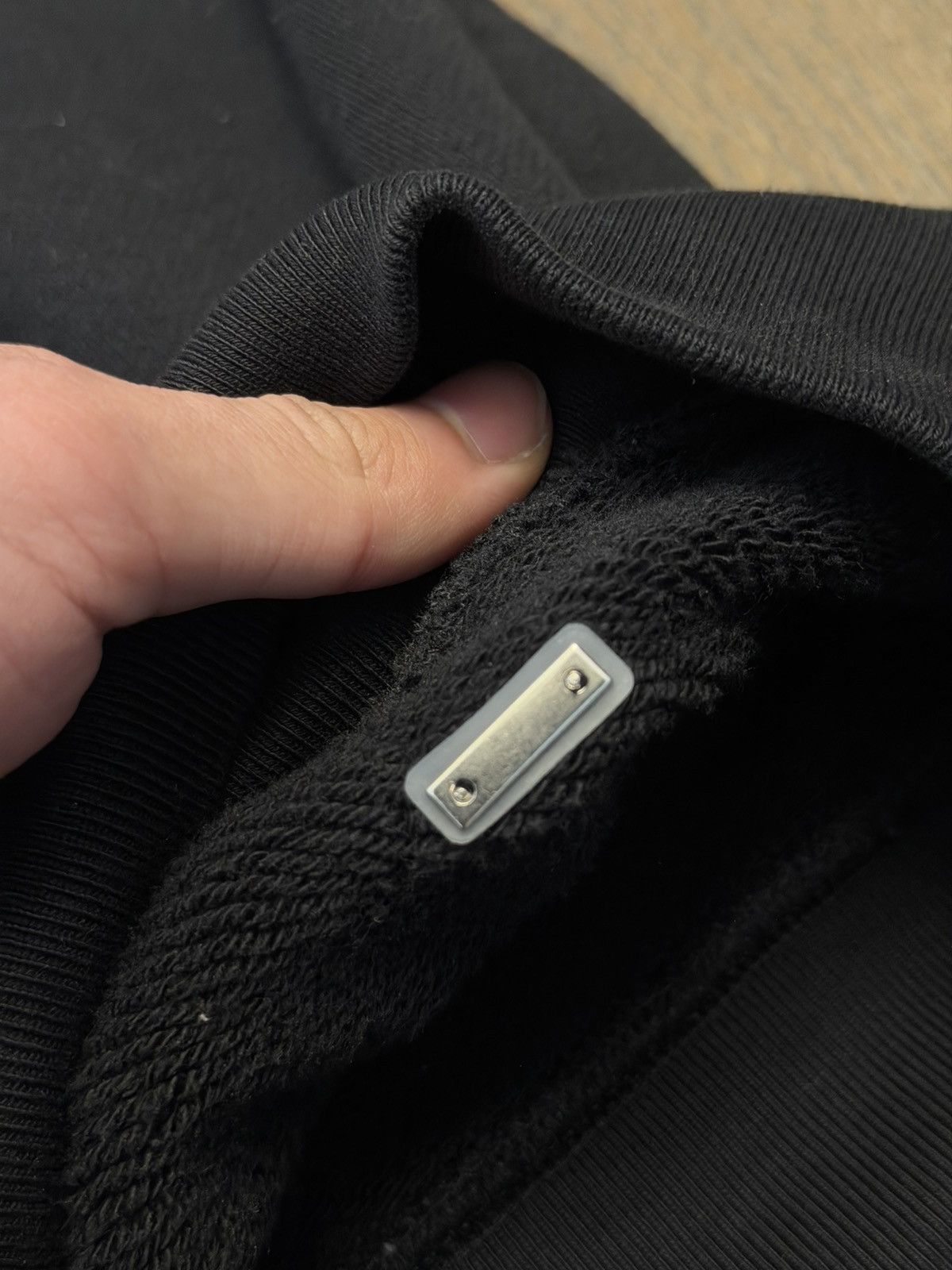 Amiri Amiri Black Logo Hoodie Size US L / EU 52-54 / 3 - 8 Thumbnail