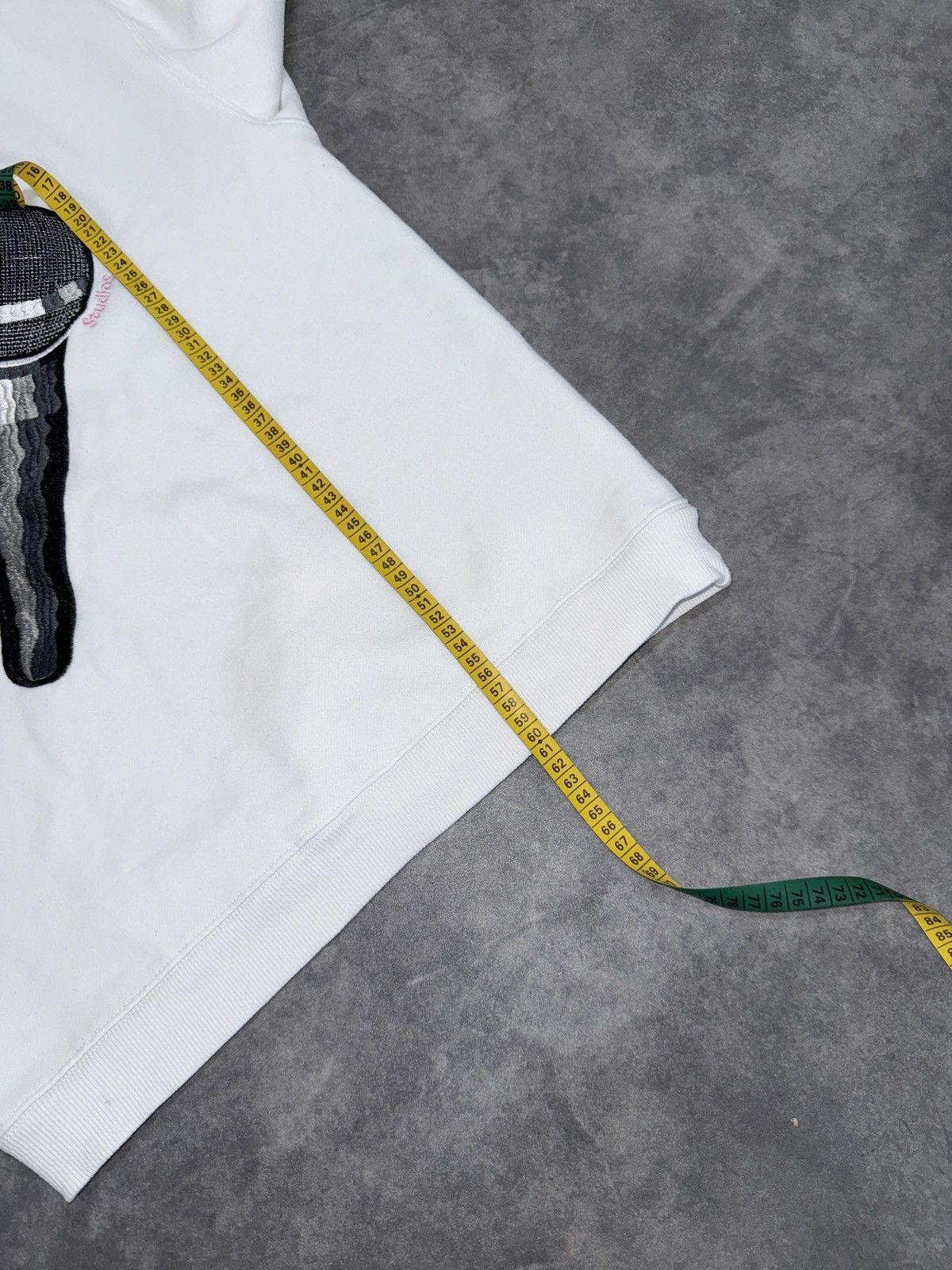 Acne Studios White crewneck ss15 sweatshirt microphone united arrows Size L / US 10 / IT 46 - 6 Thumbnail