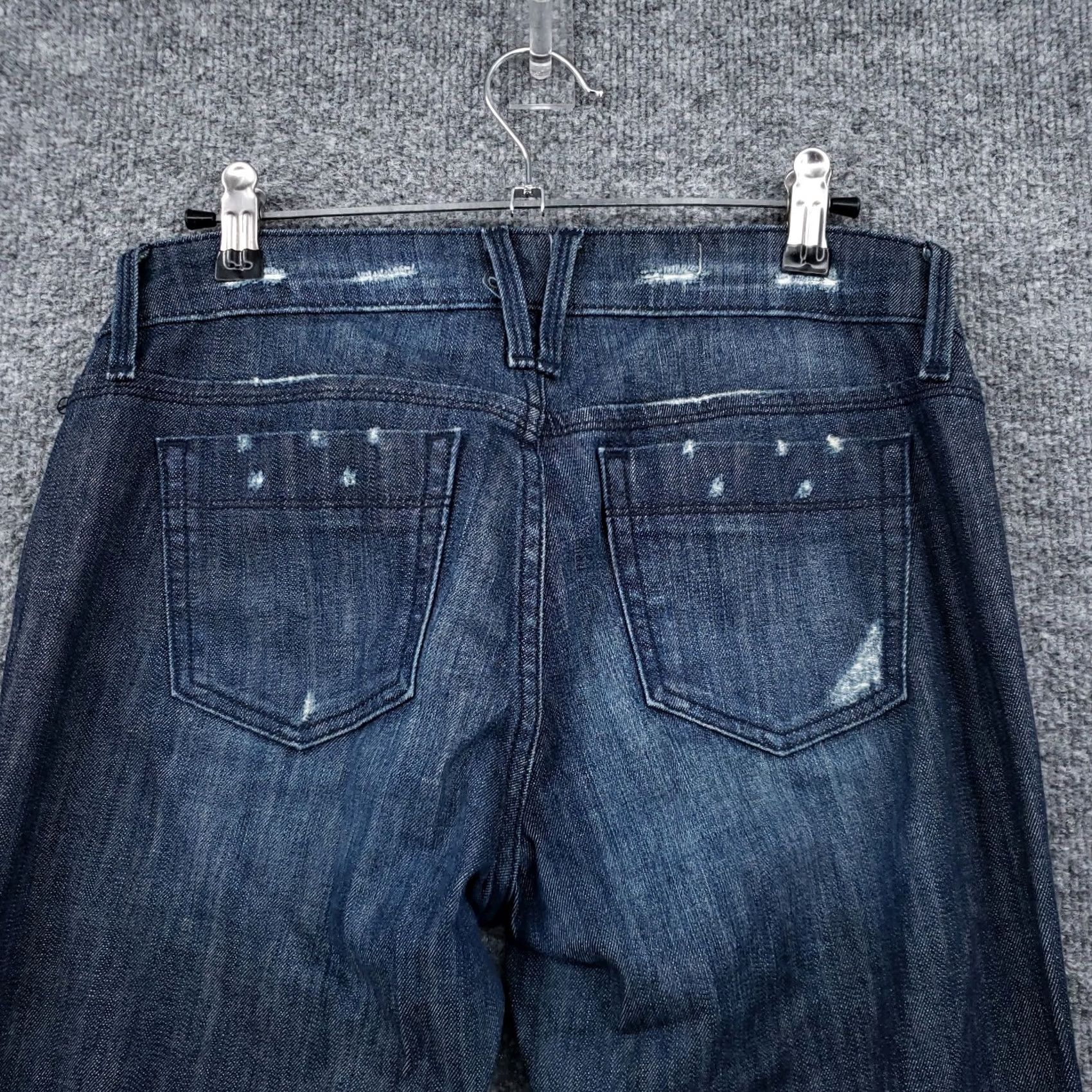 Forever 21 FOREVER 21 Jeans Womens Skinny Ankle Zip Distressed Rinse Blue Denim Low Rise Size 26" / US 2 / IT 38 - 7 Thumbnail