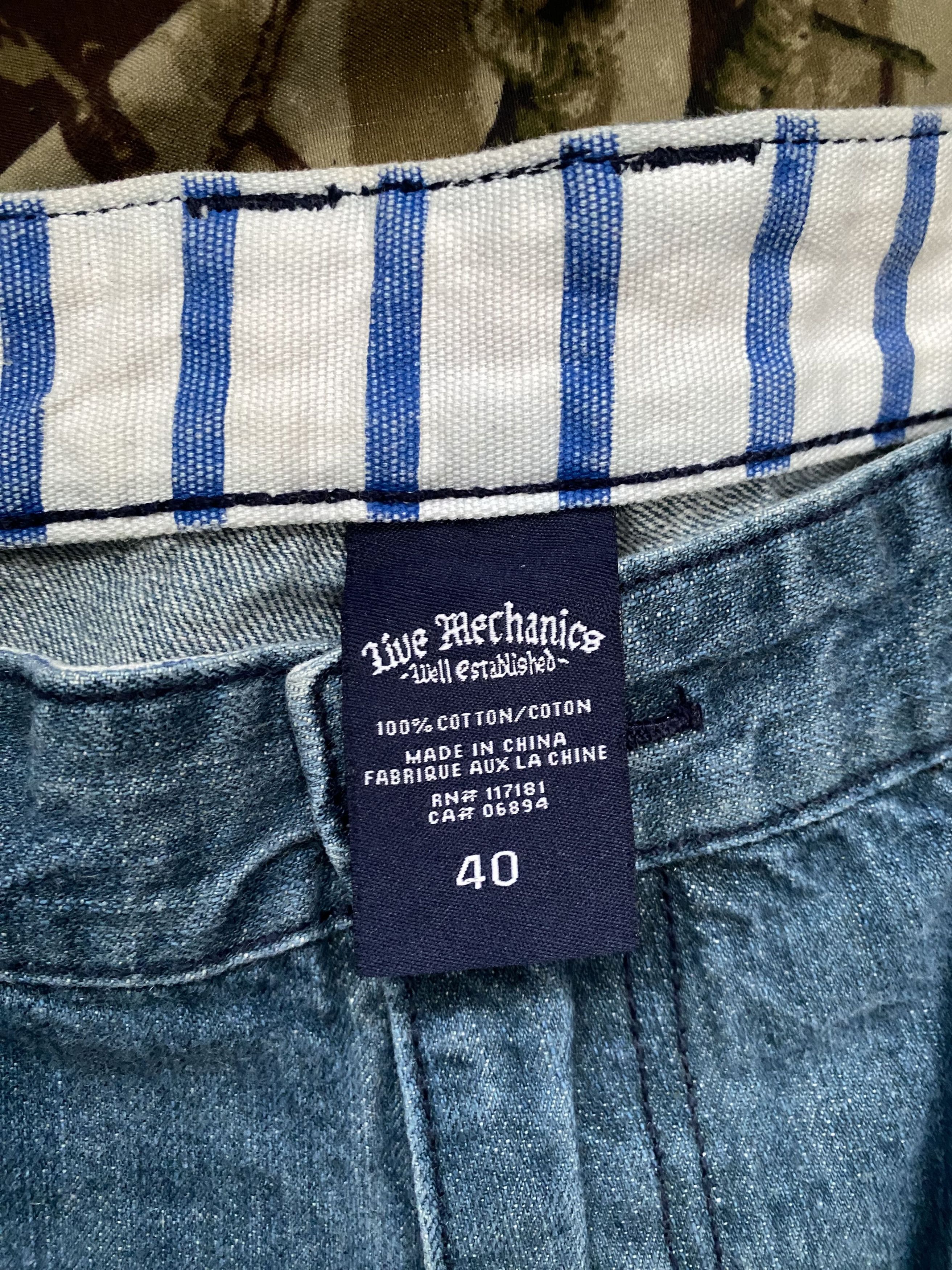 Live Mechanics LIVE MECHANICS LION GRAPHIC BAGGY JEANS Size US 40 / EU 56 - 4 Thumbnail