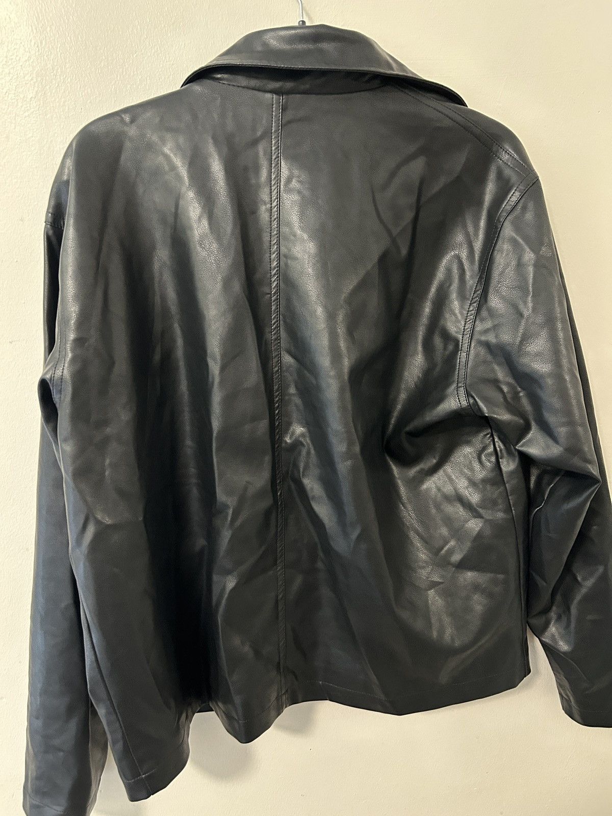 California Arts. California Arts Fairfax Vegan Leather Blouson Jacket Size US M / EU 48-50 / 2 - 2 Thumbnail