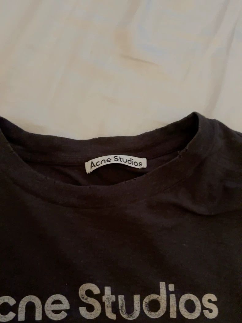 Other Acne Studios Washed black short-sleeved shirt Size US S / EU 44-46 / 1 - 2 Thumbnail