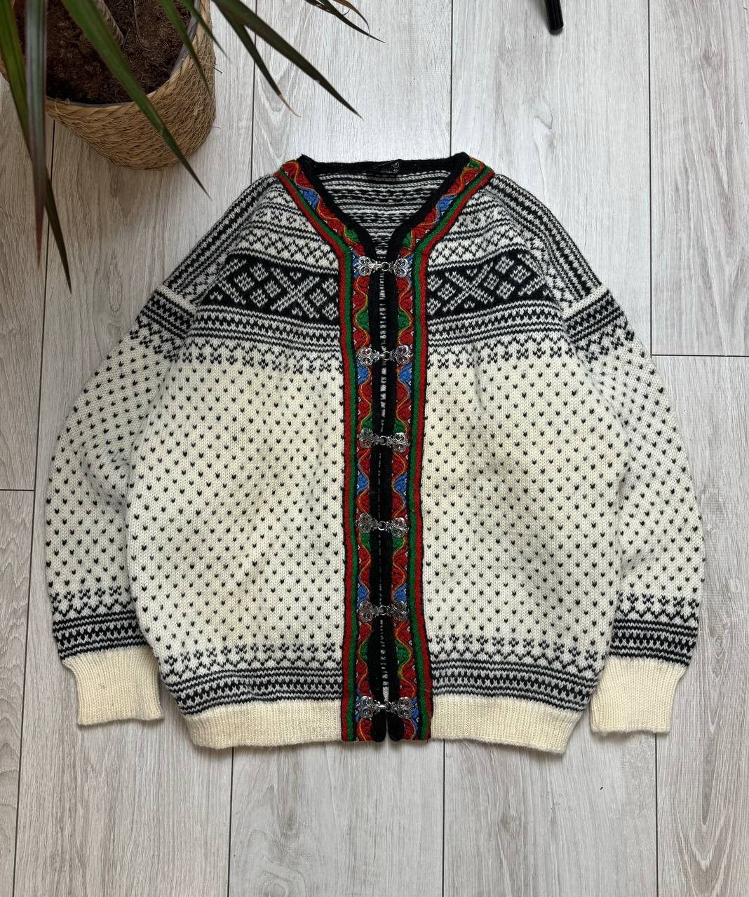 Dale Of Norway × Vintage Dale of Norway Vintage Wool Cardigan Sweater Knit Outdoor Size M / US 6-8 / IT 42-44 - 1 Thumbnail