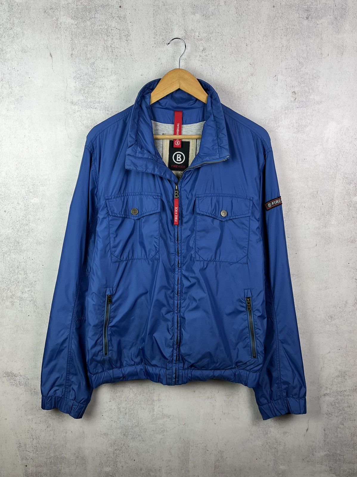 Bogner Bogner Fire + Ice Nylon Full Zip Casual Windbreaker Jacket Size US L / EU 52-54 / 3 - 1 Thumbnail
