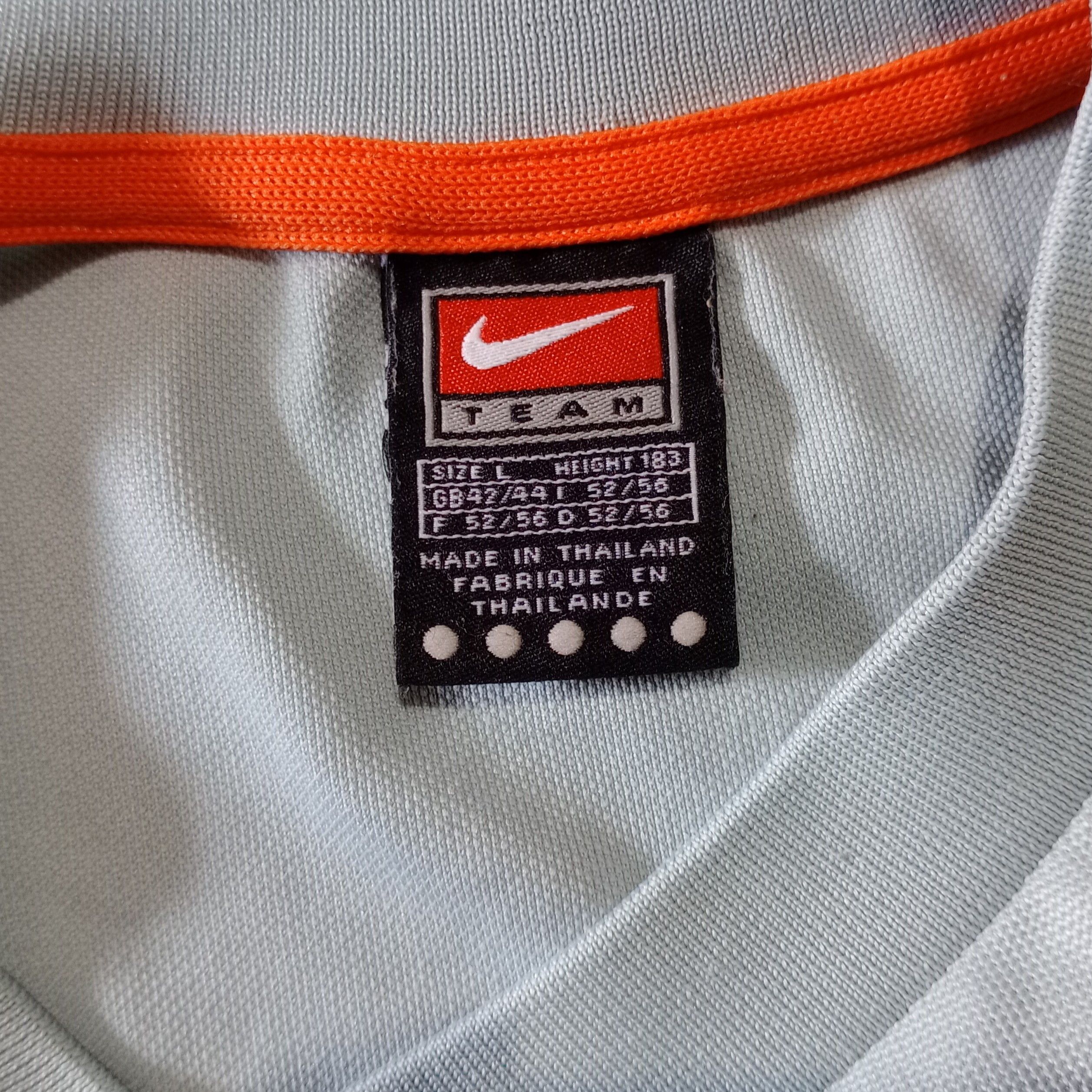 Nike Netherlands 2000-2002 Training Player Issue Jersey Size US L / EU 52-54 / 3 - 3 Thumbnail