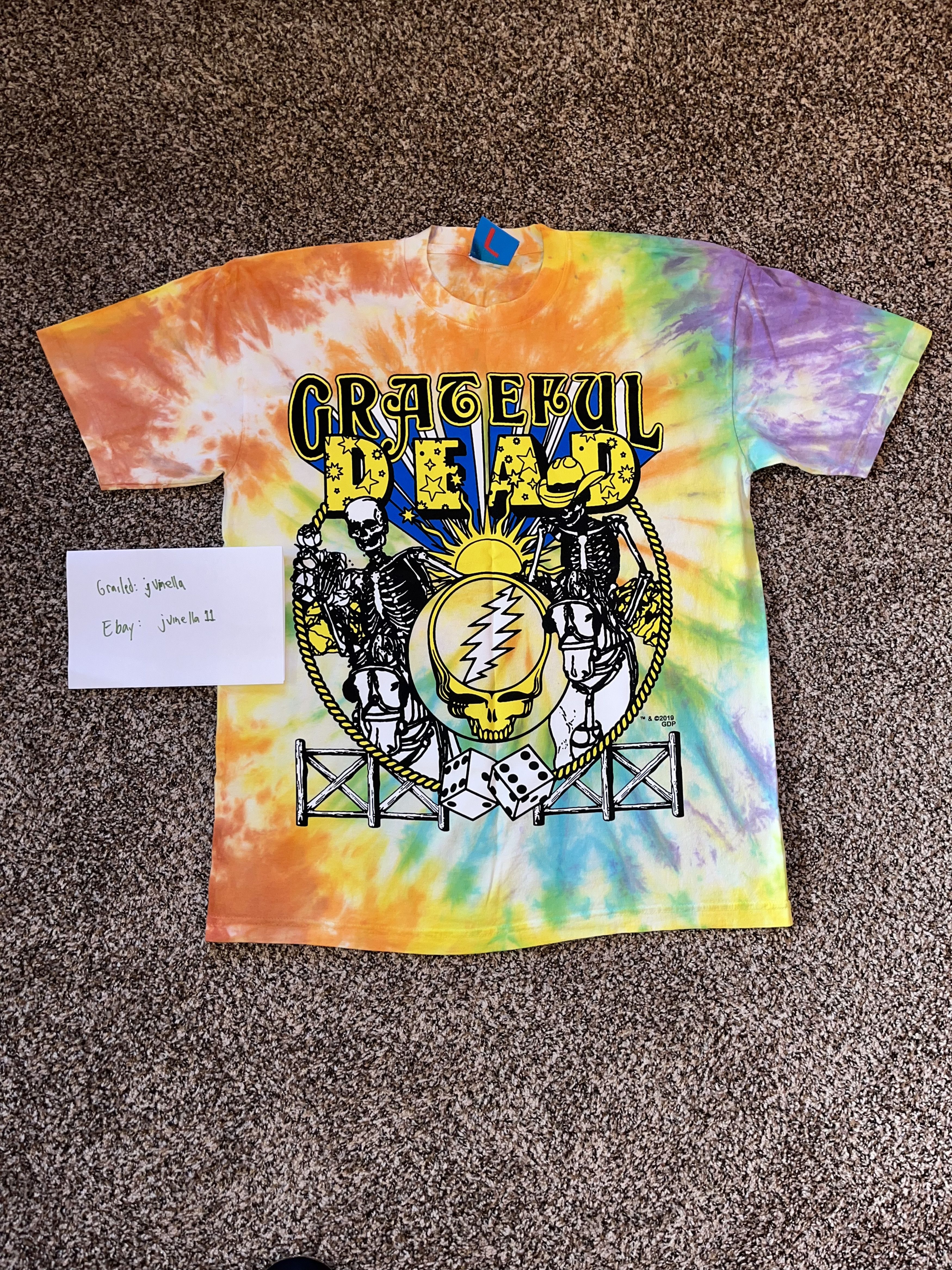 Grateful Dead × Online Ceramics Online ceramics wichita tee size L brand new Size US L / EU 52-54 / 3 - 1 Thumbnail