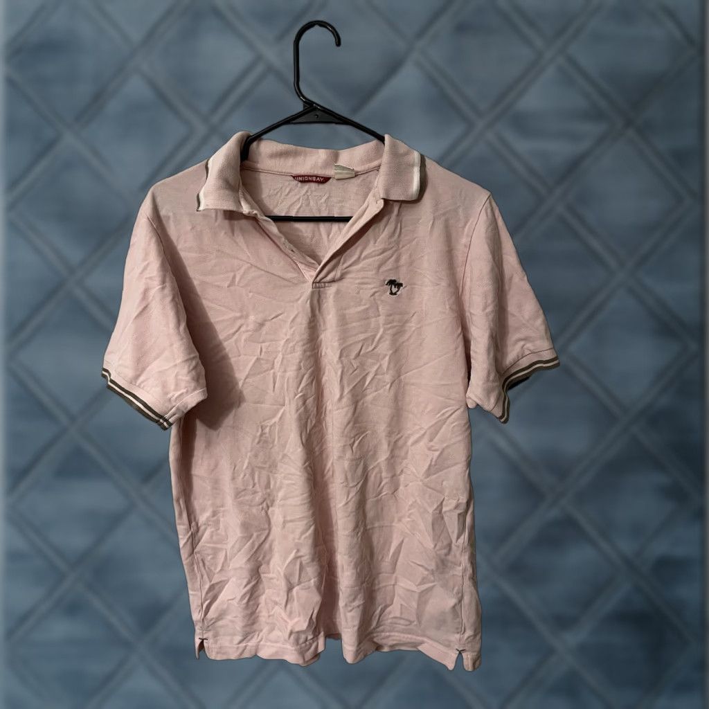 Vintage VINTAGE UNIONBAY Polo Shirt Men’s Size Small Pink Solid Short Sleeve Collared 100% Cotton Size US S / EU 44-46 / 1 - 1 Thumbnail