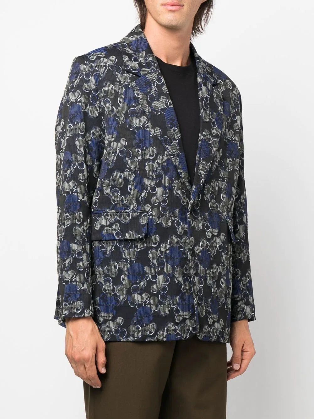 Henrik Vibskov !DS! AW22 Henrik Vibskov Blue Moon Sponge Blazer Size US L / EU 52-54 / 3 - 2 Thumbnail