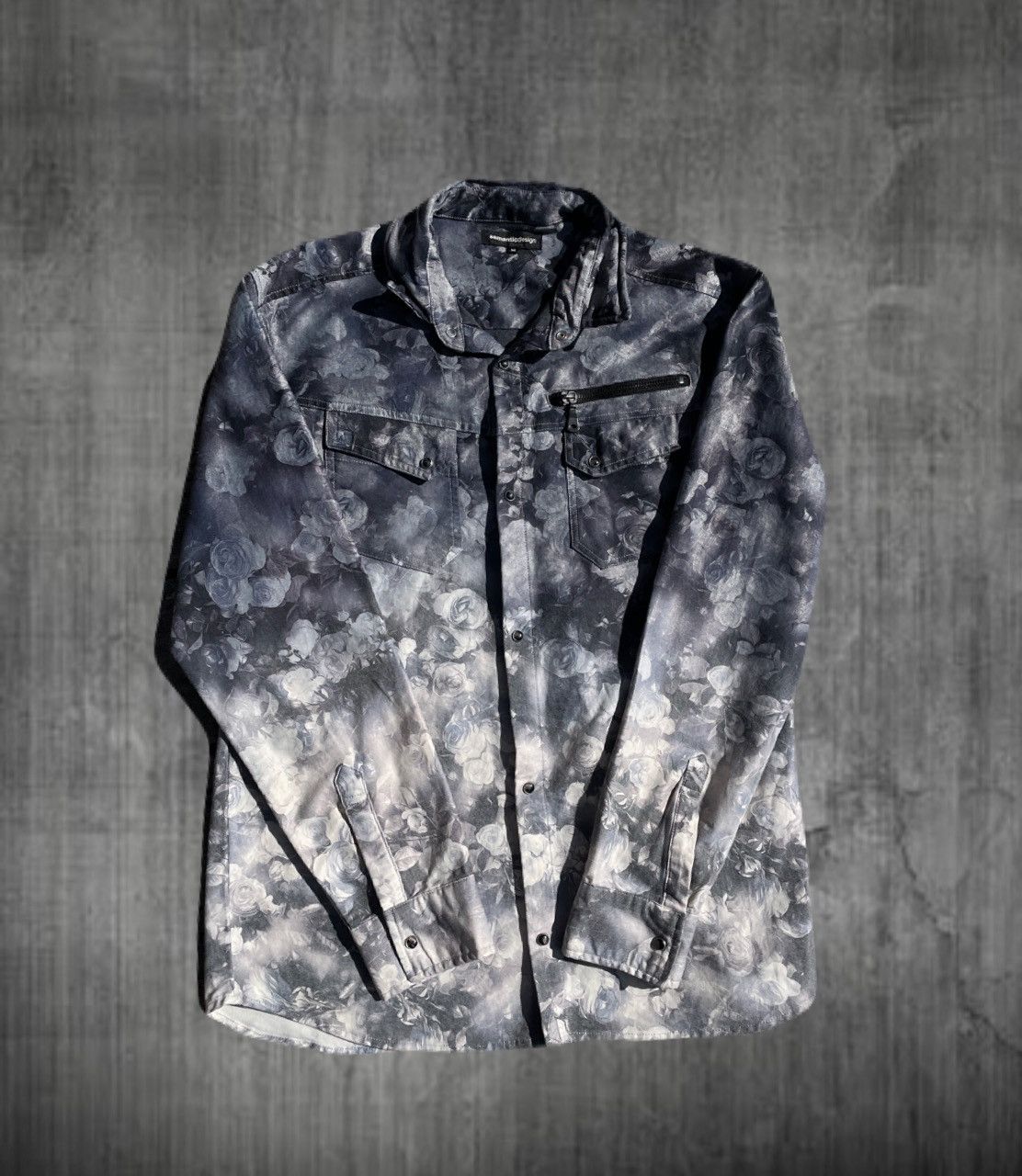 If Six Was Nine 2000s Semanticdesign Floral Shirts Vkei Japanese archive Size US S / EU 44-46 / 1 - 1 Thumbnail