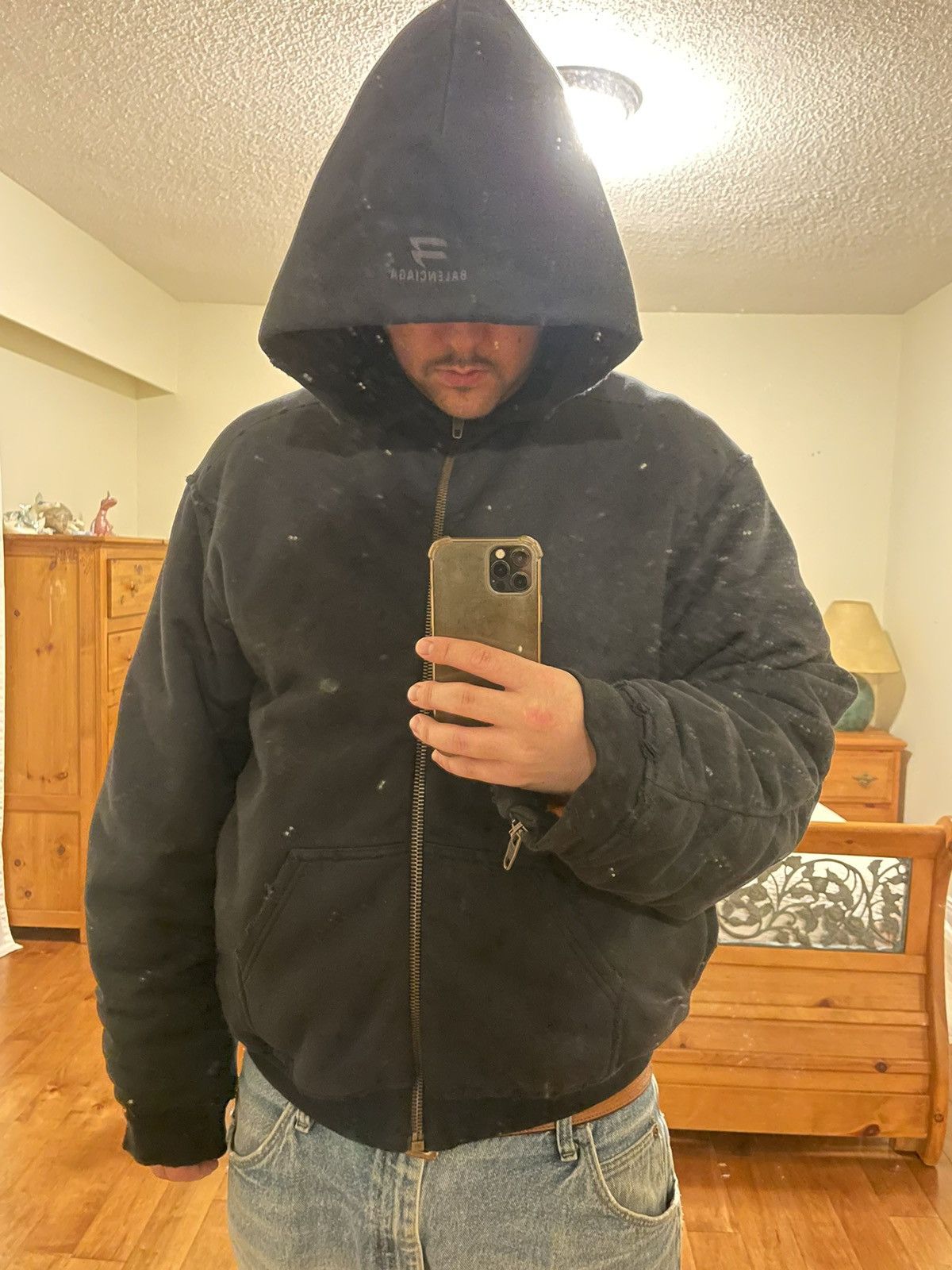 Balenciaga Balenciaga Bomber Hoodie Size US M / EU 48-50 / 2 - 17 Thumbnail