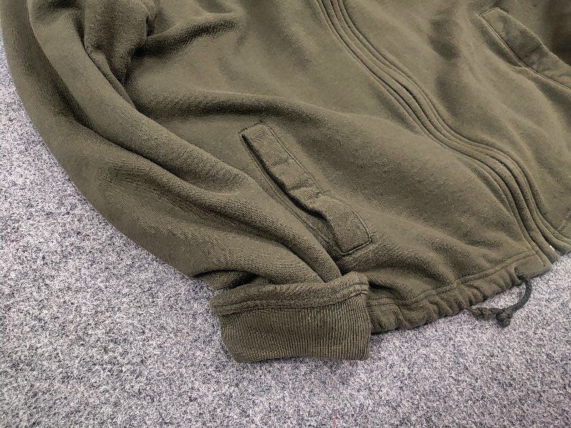 Nike Vintage Nike Y2K Style Swoosh Zip Military Olive Sweatshirt Size US M / EU 48-50 / 2 - 7 Thumbnail