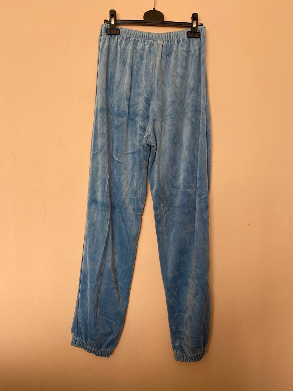 Lacoste × Vintage Very rare‼️ Vintage Lacoste Sport Woman Velour Blue Tracksuit Size M / US 6-8 / IT 42-44 - 15 Thumbnail