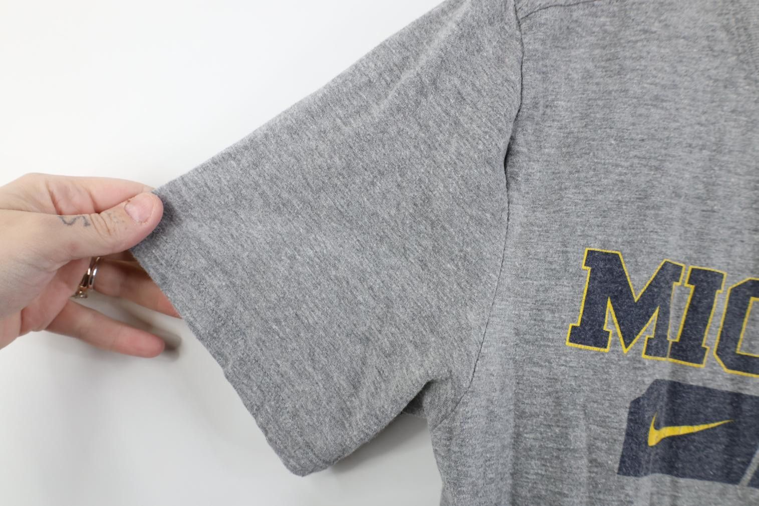 Nike Nike University of Michigan Cross Country T-Shirt Gray Size US S / EU 44-46 / 1 - 8 Thumbnail